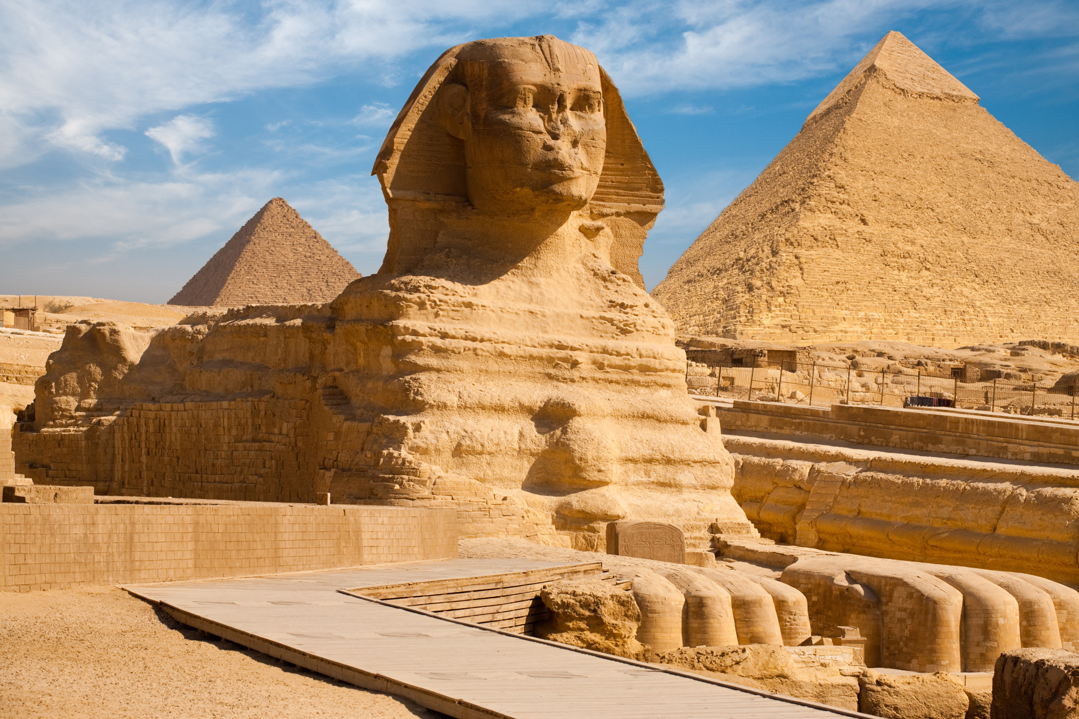 2192x1461 Egypt Sphinx Pyramid wallpaper
