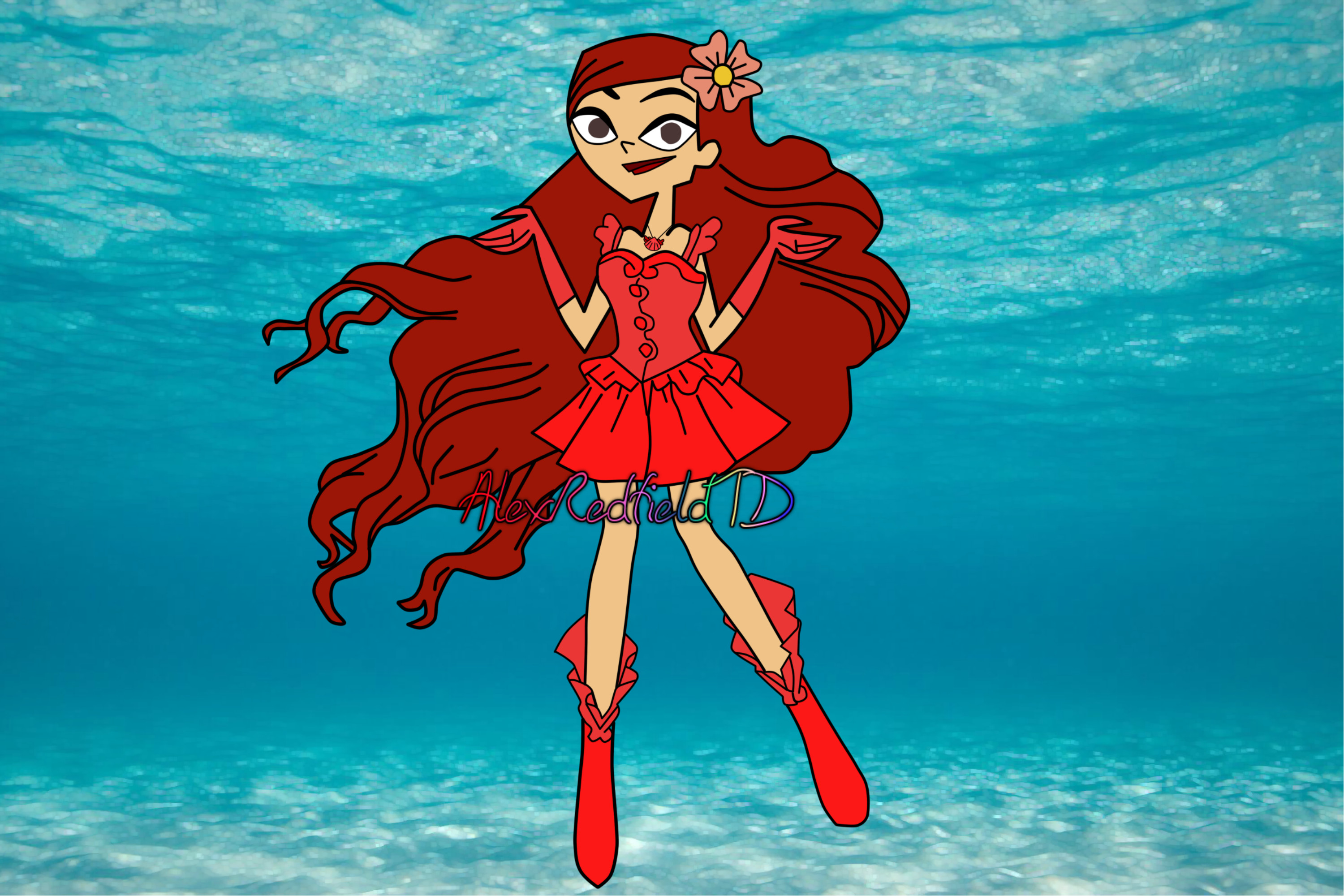 3000x2000 Zoey Idol (Mermaid Melody) by AlexRedfieldTD
