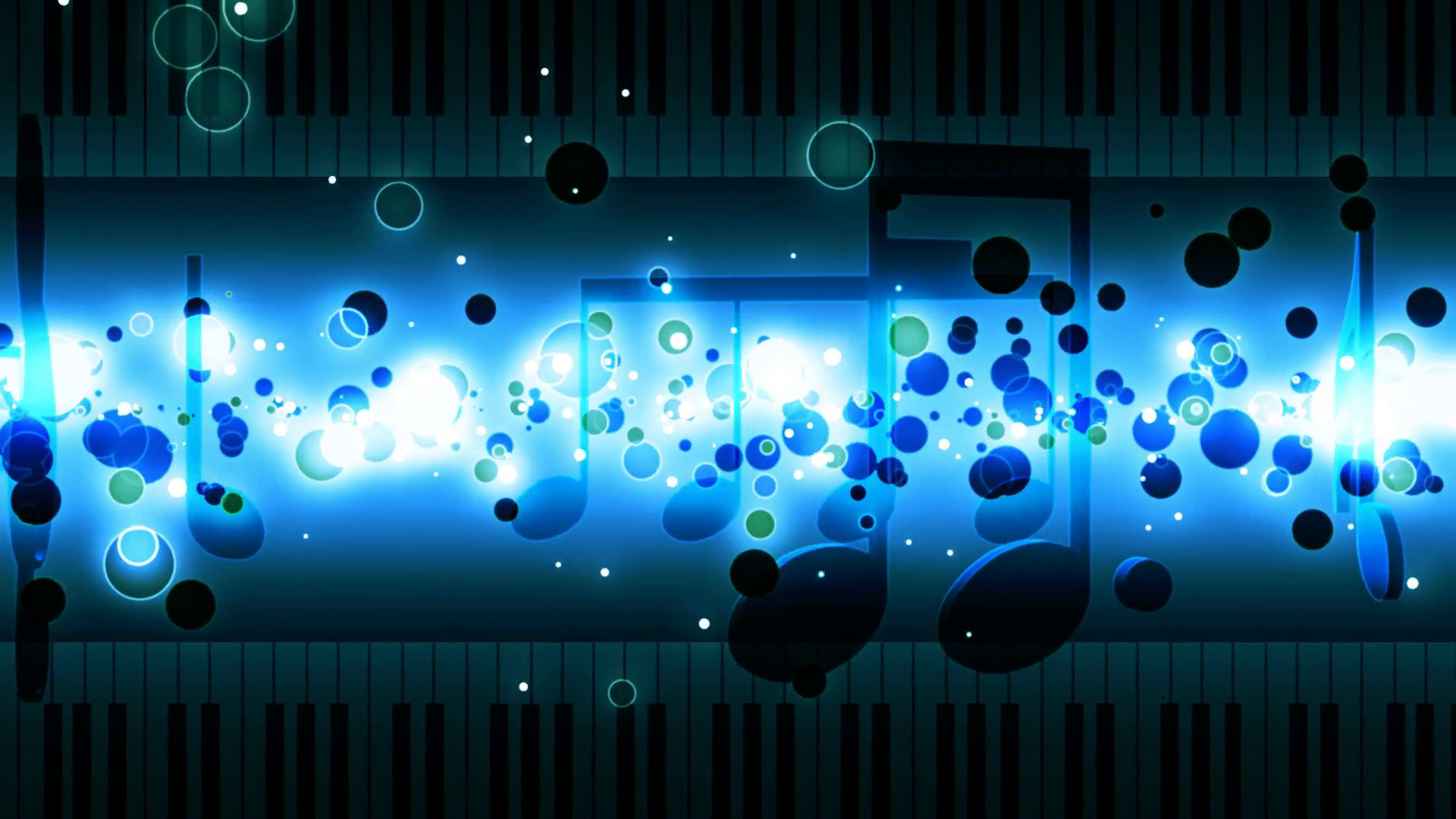 1920x1080  loopable musical background flying shiny notes, stars and  particles Motion Background - VideoBlocks