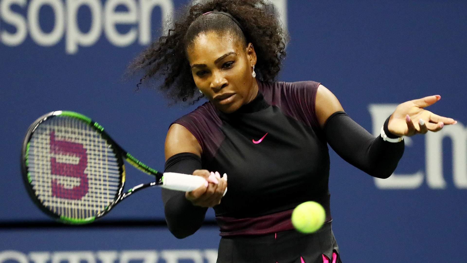 1920x1080 U.S. Open 2016: Serena Williams ties record with 306th grand slam match win  | Tennis | Sporting News