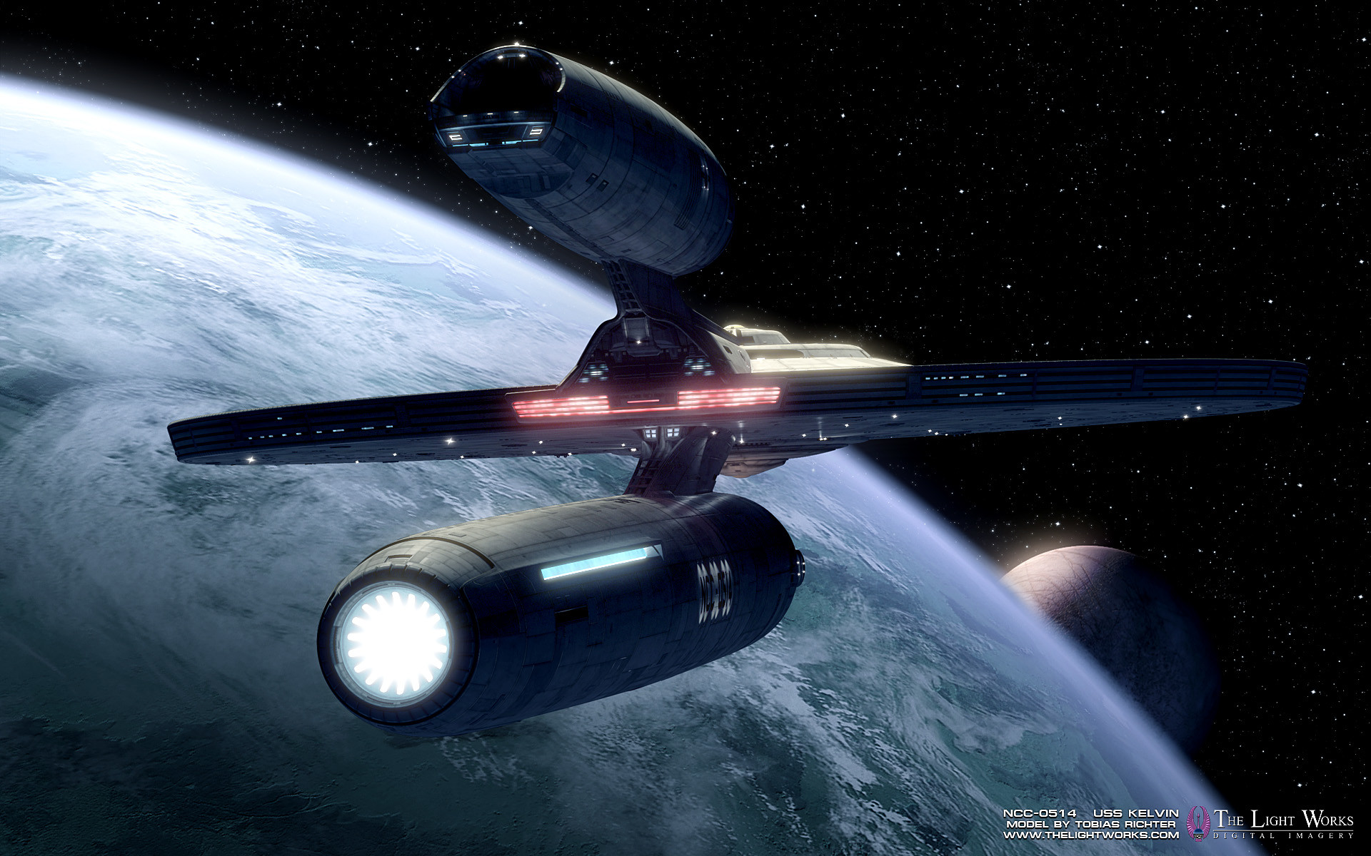 1920x1200 Check Out (Fan Made) High Resolution Views Of Star Trek's New USS Kelvin
