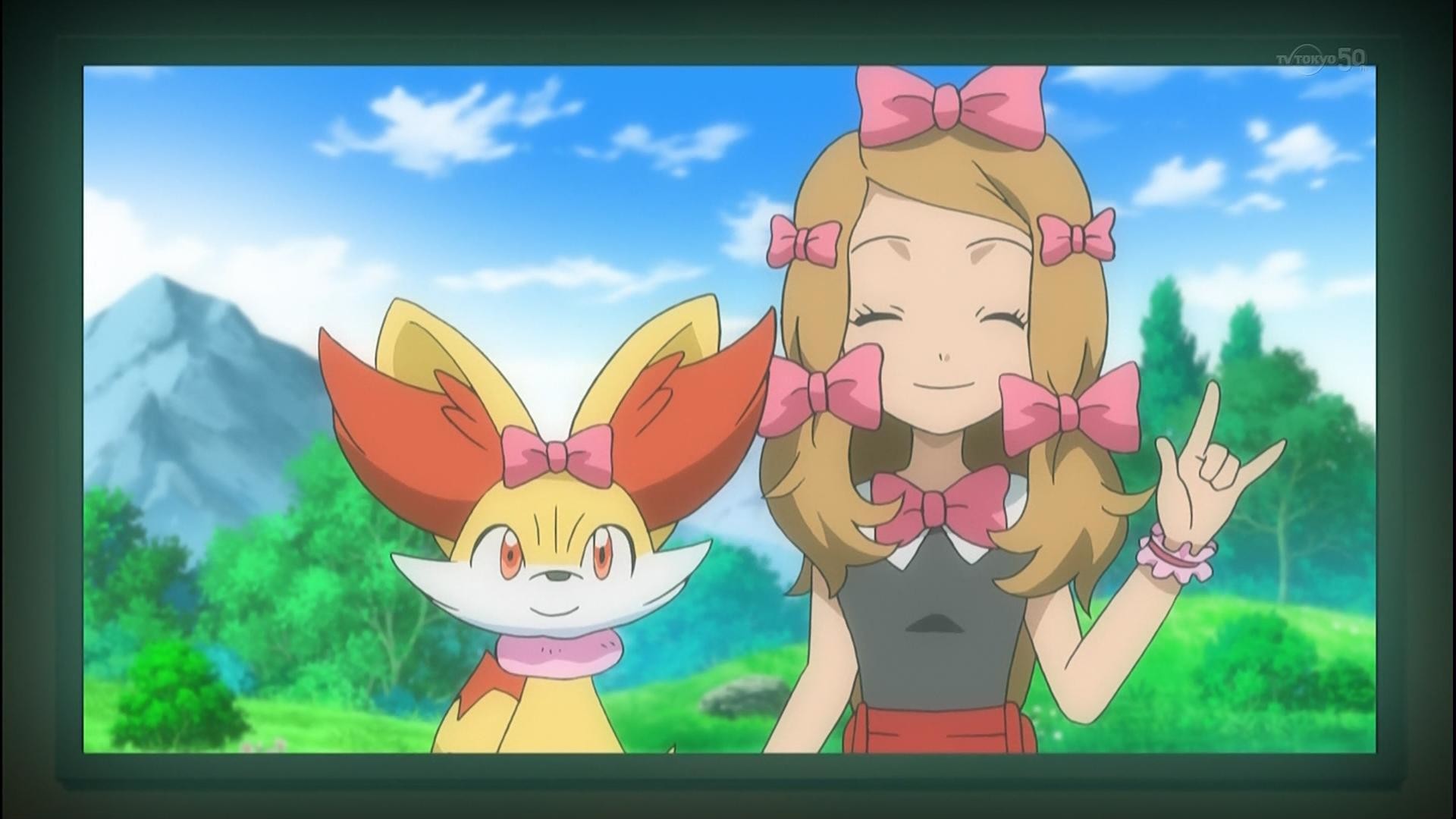 1920x1080 Serena and Fennekin with ribbons.jpg