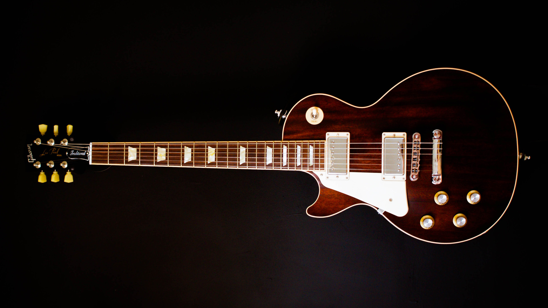 1920x1080 Gibson Les Paul Traditional 2012 Worn Brown 1080x1920 wallpaper