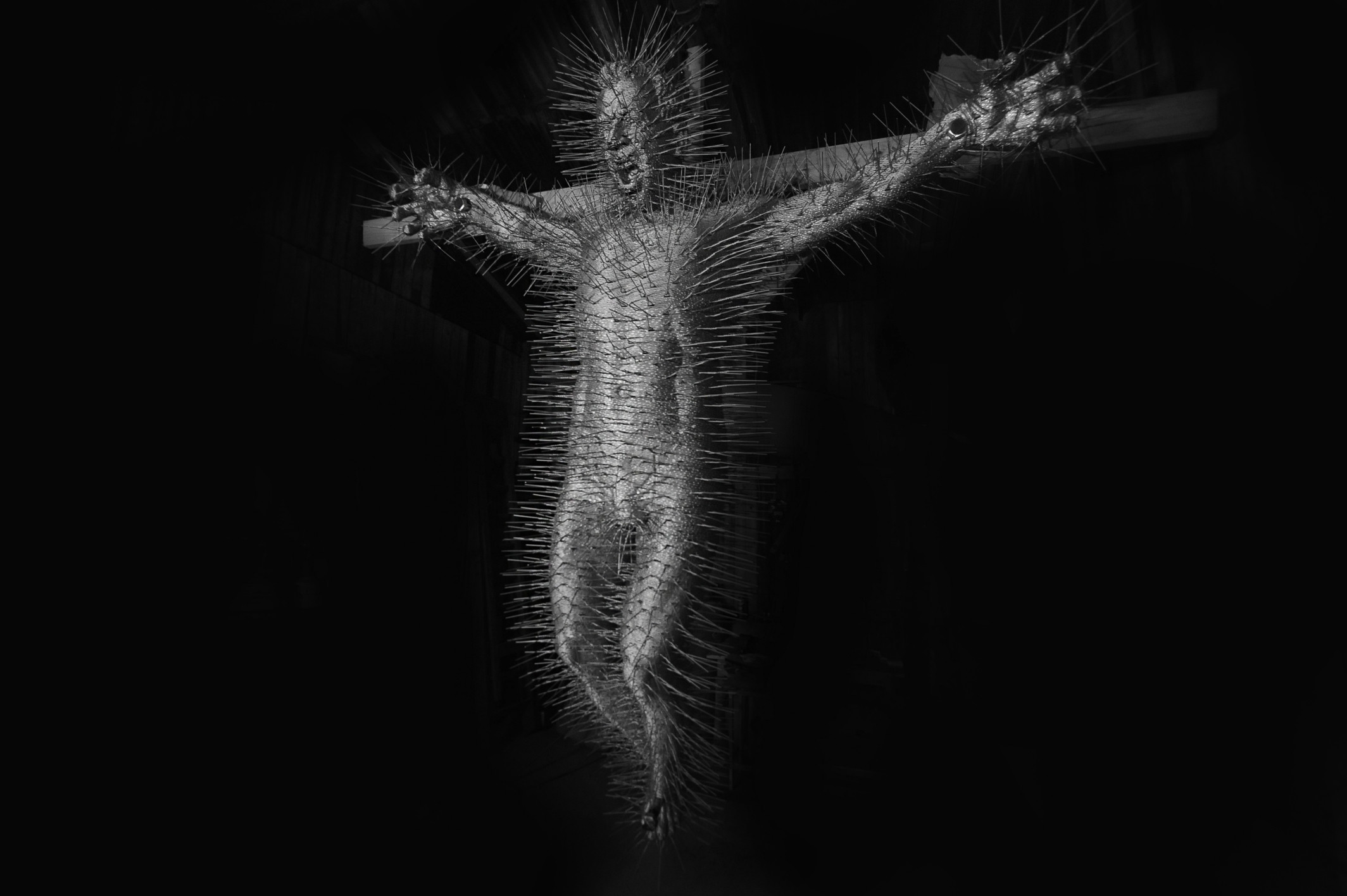 2128x1416 crucifixion-by-David-Mach-wallpaper-wp5404297