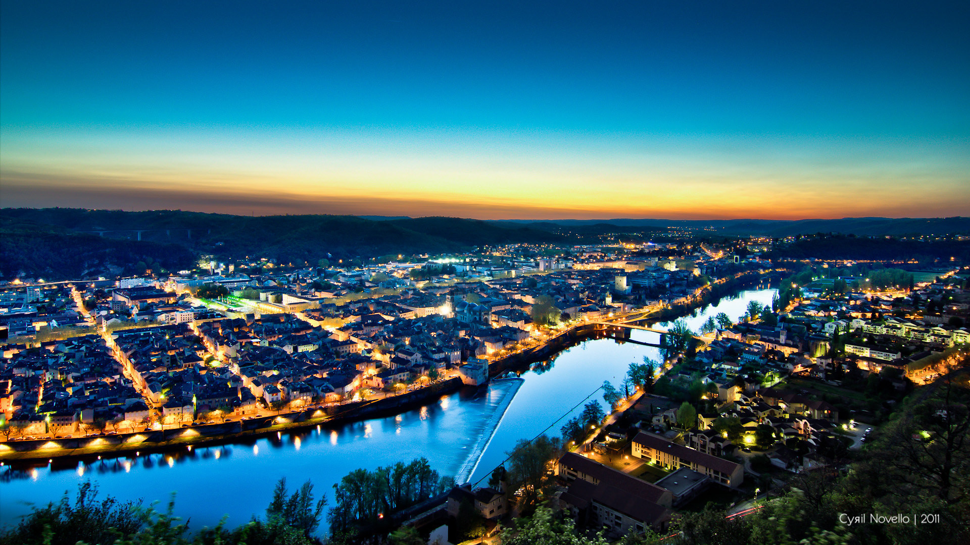 1920x1080 Download: Cahors by Night HD Wallpaper