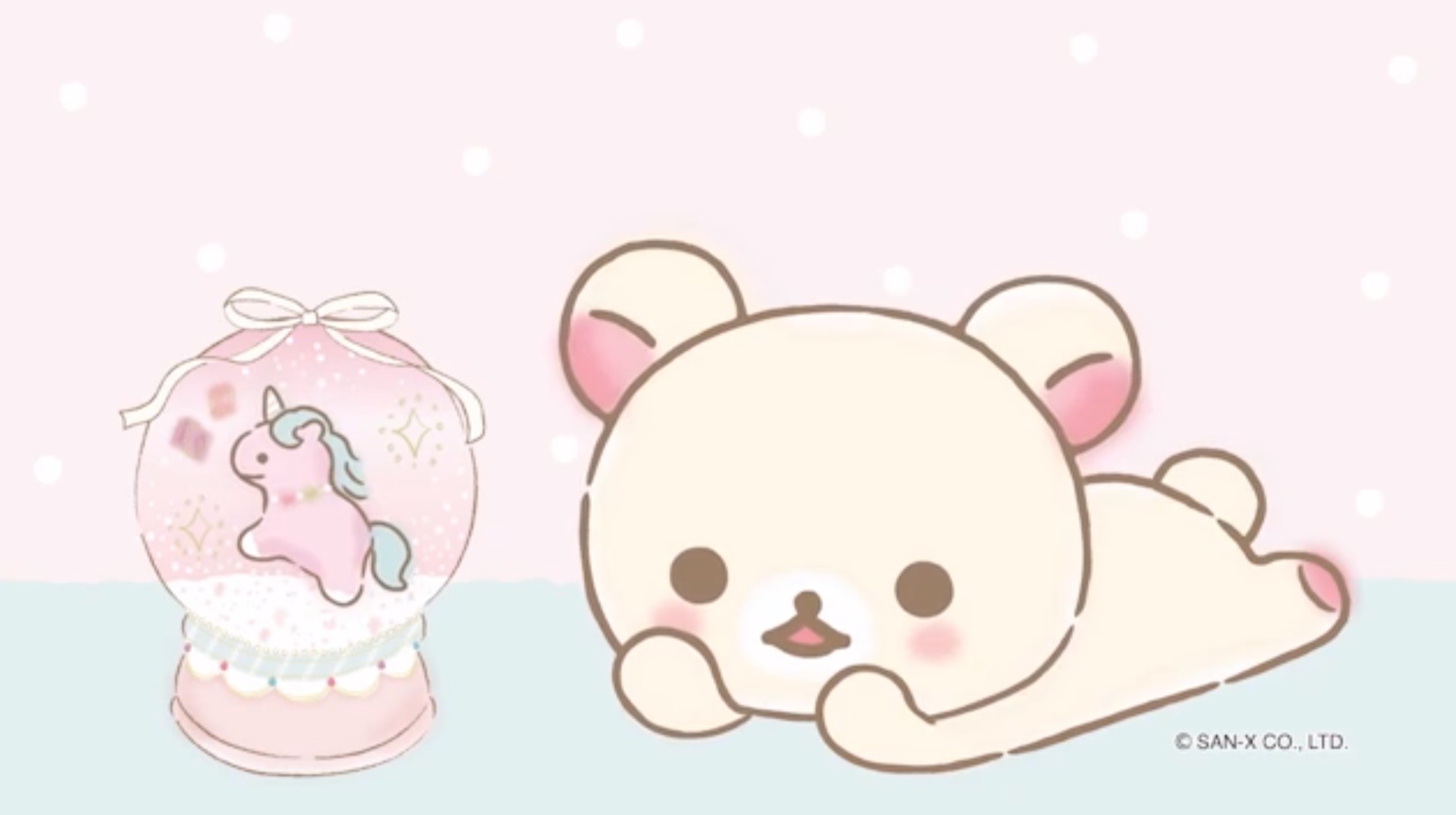 2167x1214 Quickly put small fresh Rilakkuma Wallpaper for your phone now In