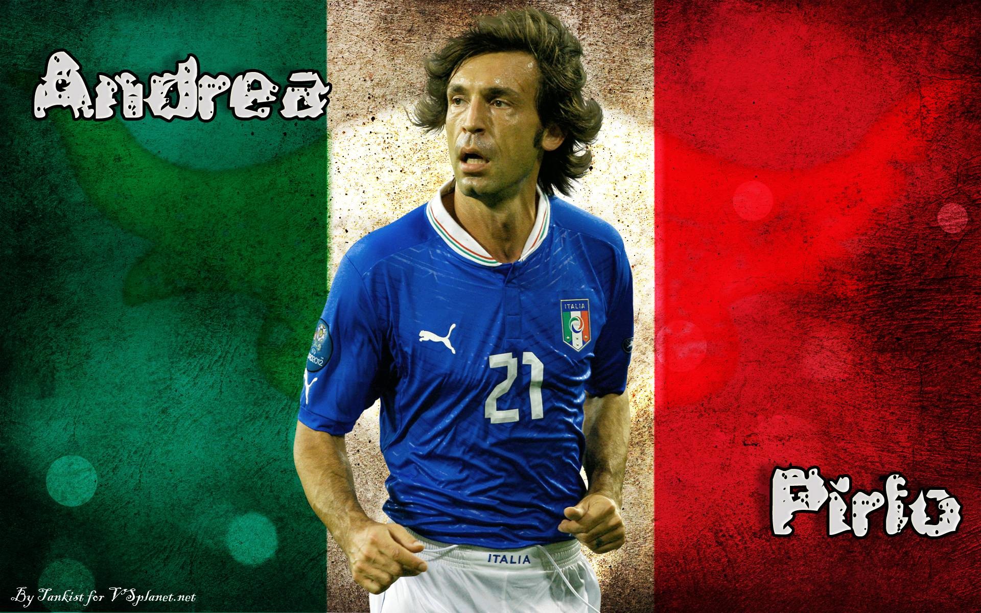 1920x1200 Andrea Pirlo Italian Wallpaper - Football HD Wallpapers