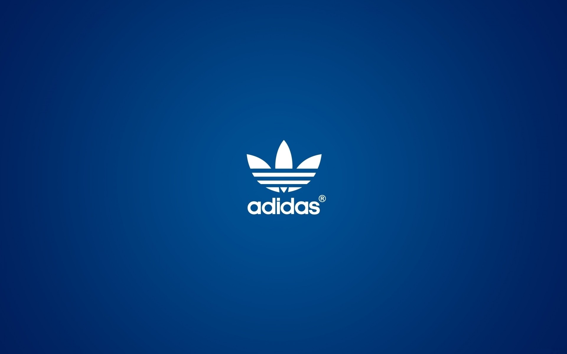 1920x1200 Adidas Logo Blue Background HD Wallpaper
