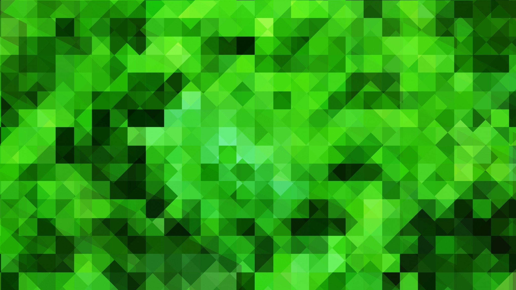 2048x1152 Preview wallpaper pixels, texture, green 
