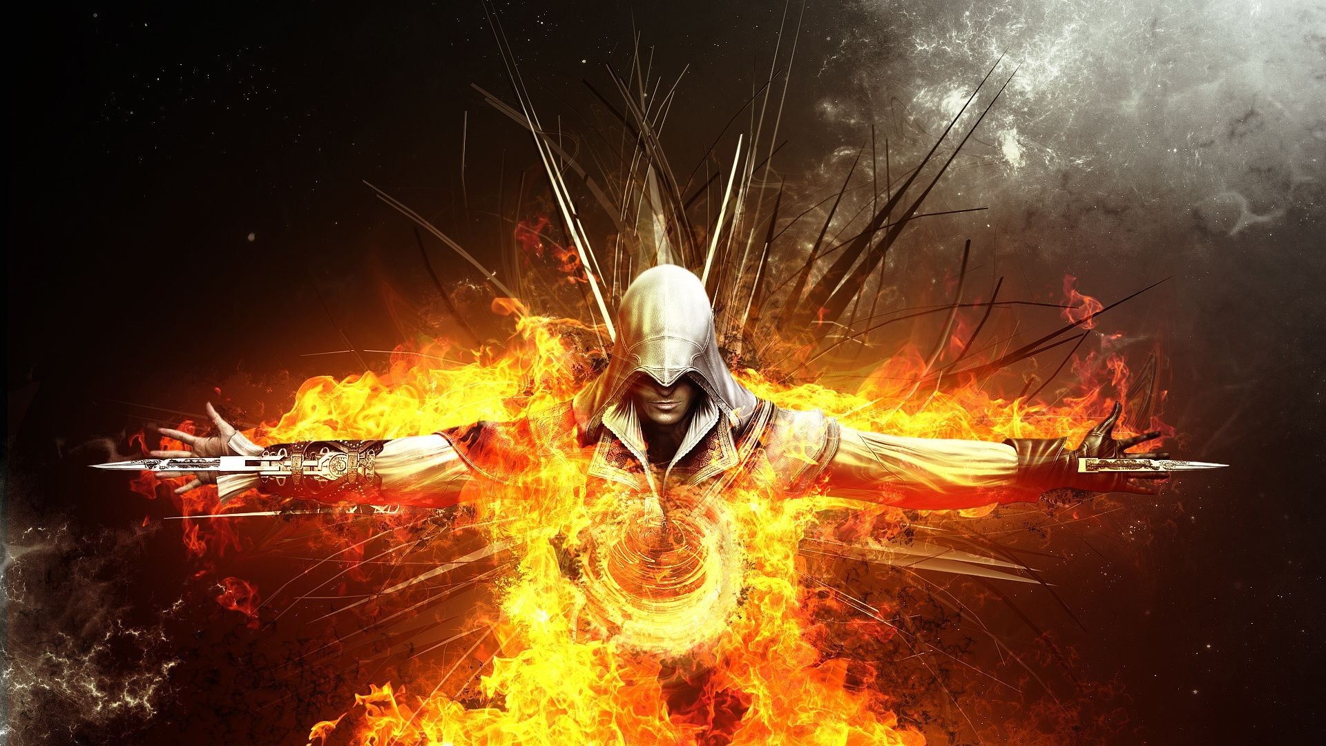 1920x1080 Assassin Assassins creed 2 ezio auditore da firenze fear,. Android  wallpapers for free.
