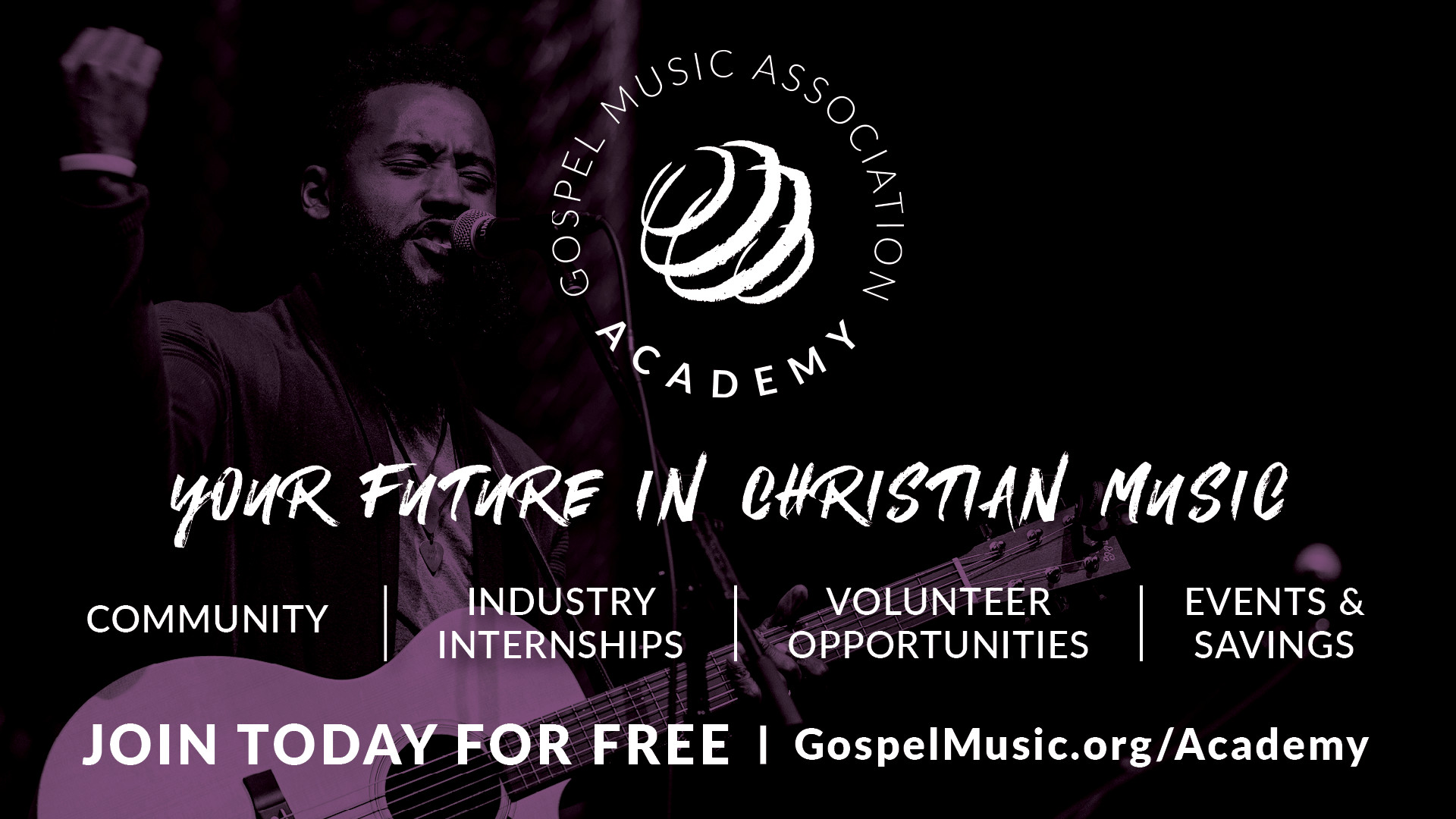 1920x1080 Interested in a career in Christian or Gospel music? Join the GMA Academy  to receive access to industry insider information, networking events, ...