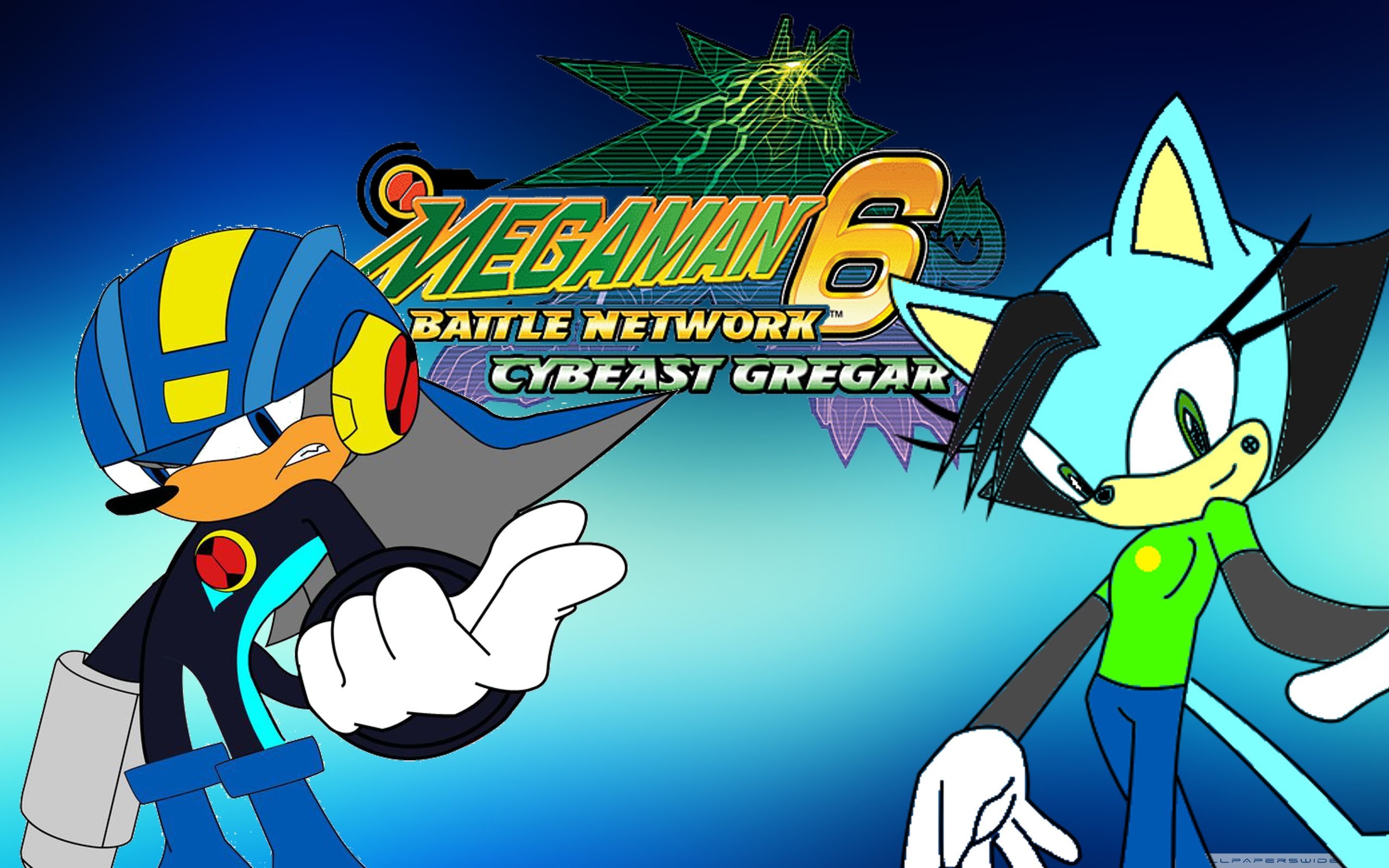 2560x1600 Let's Play Megaman Battle Network 6: Cybeast Gregar - Part: 34: CHOO CHOO!!!
