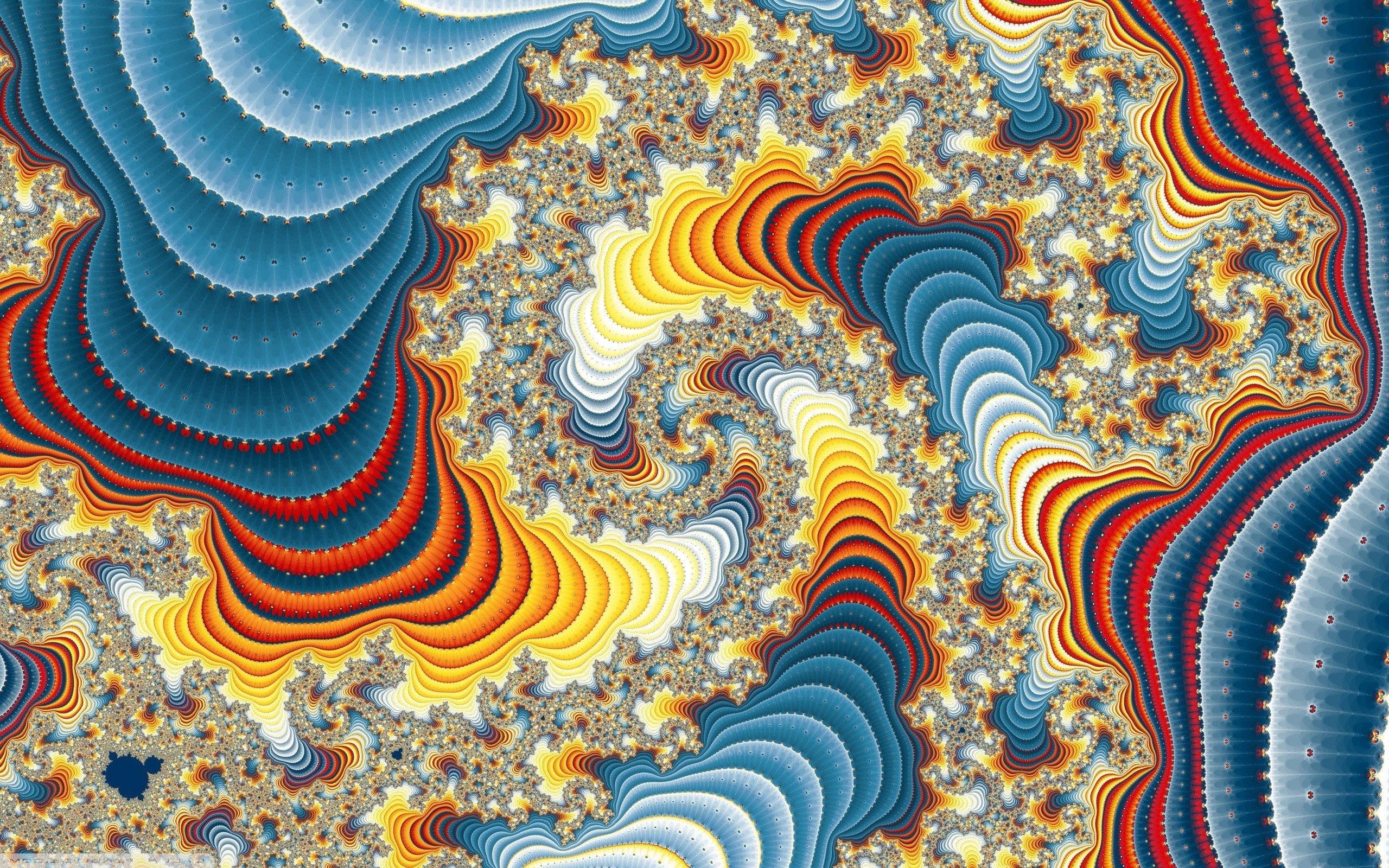 2560x1600 fractal, Abstract, Digital Art, Psychedelic Wallpapers HD / Desktop and  Mobile Backgrounds