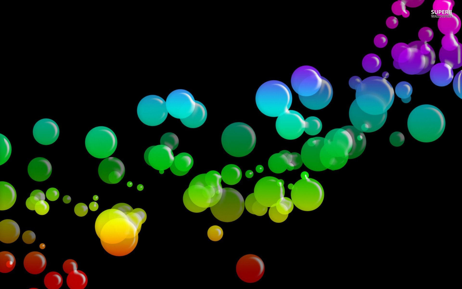 1920x1200 Colorful Bubbles | Colored bubbles wallpaper 