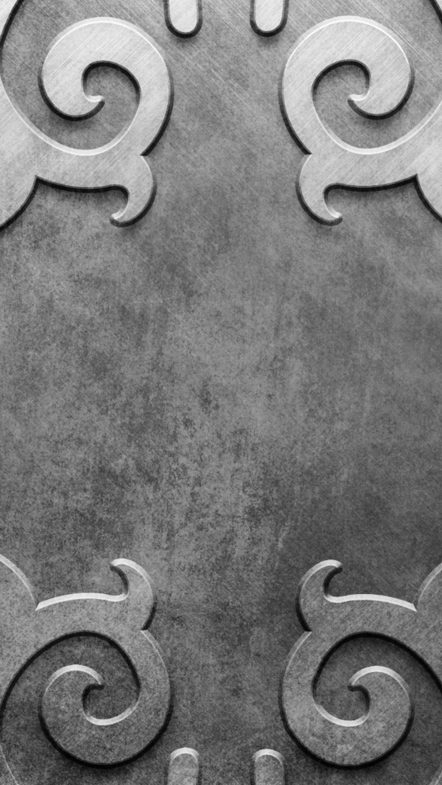 1440x2560  Wallpaper metal, patterns, lines, silver, background