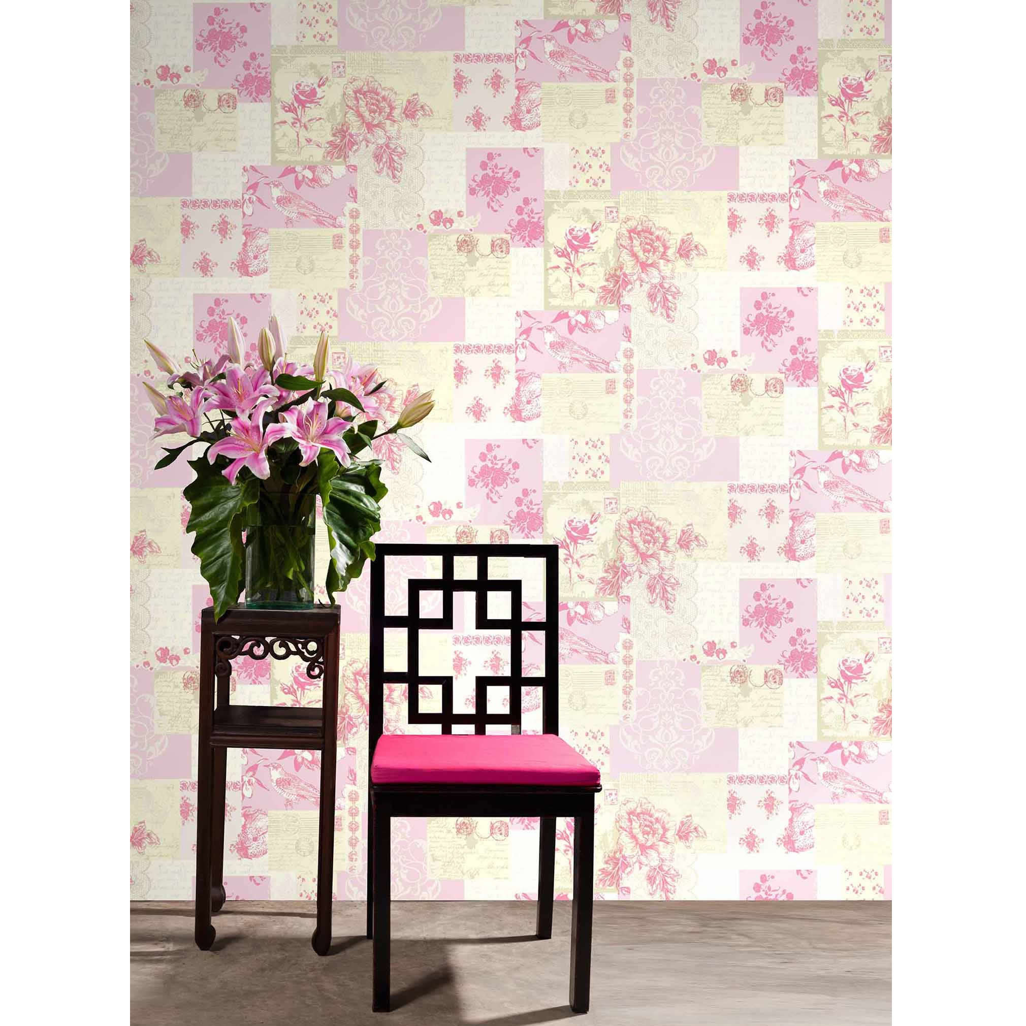 2020x2020 Coloroll Love Letters Old Rose Wallpaper 10m Roll – Next Day .
