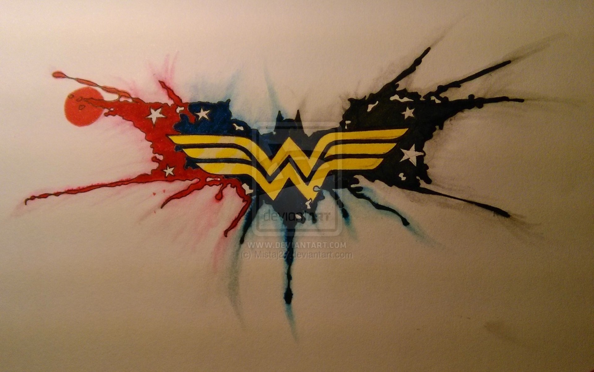 1920x1204 Wonder Woman Logo Wallpaper