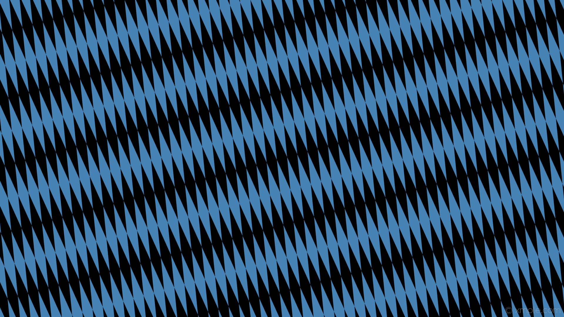 1920x1080 wallpaper lozenge black rhombus diamond blue steel blue #000000 #4682b4  105Â° 220px 36px