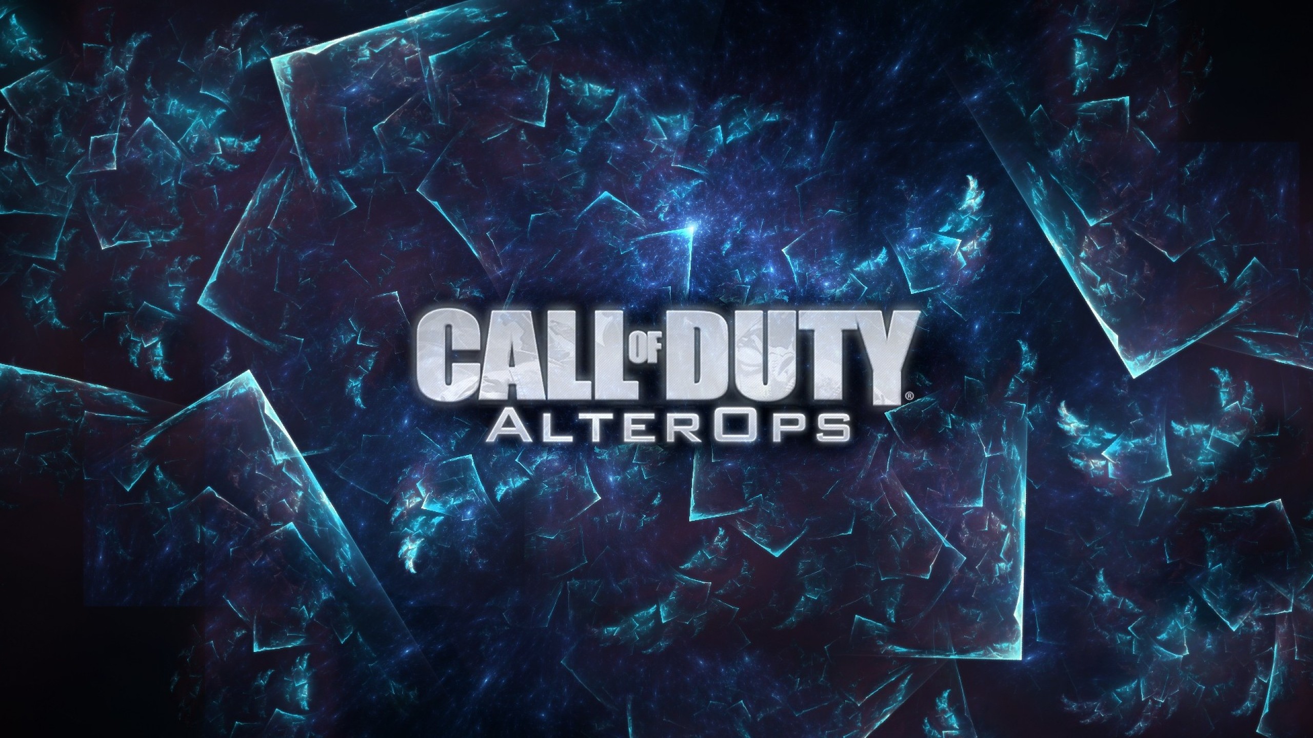 2560x1440  Wallpaper call of duty alter ops, name, game, font, background,