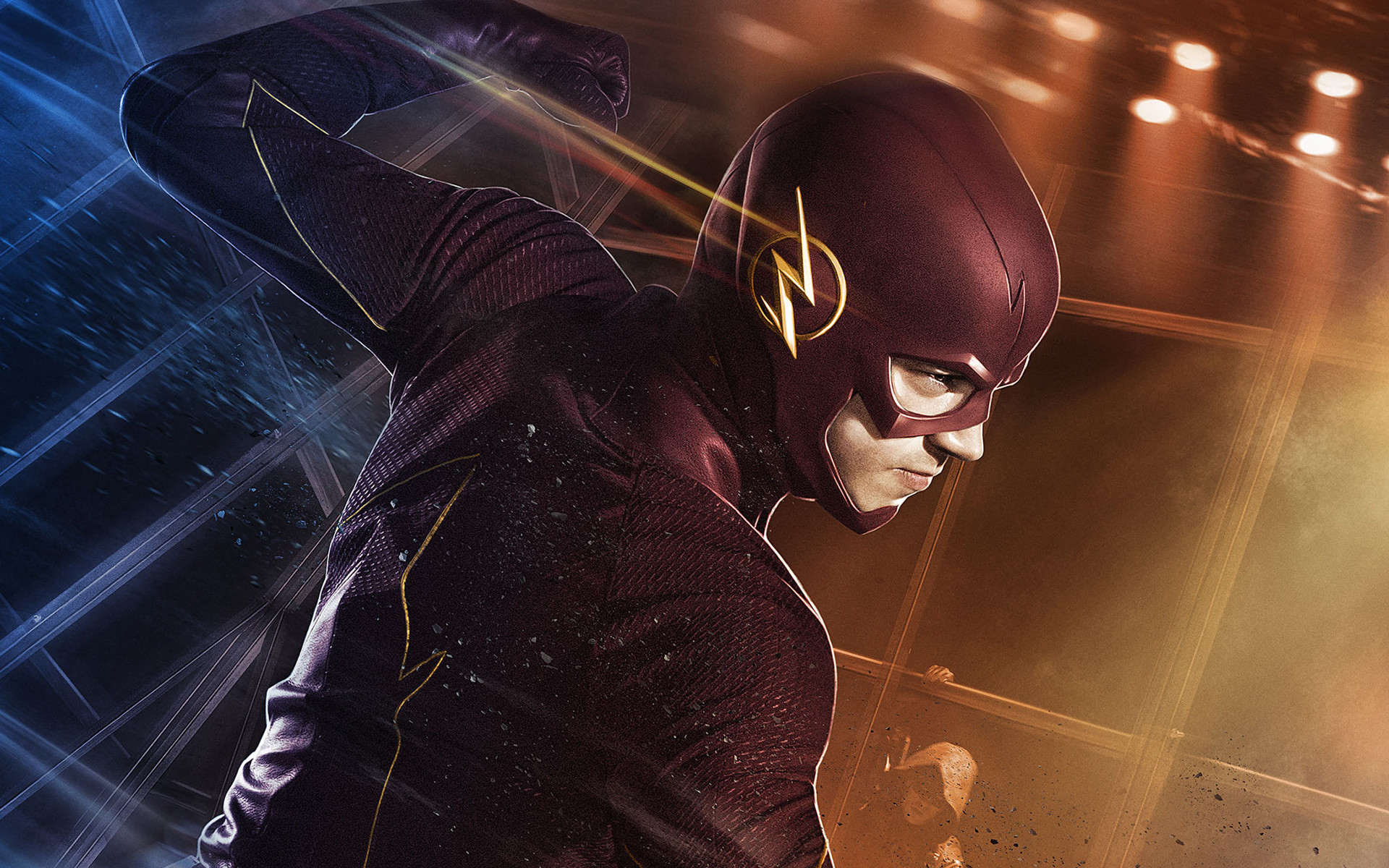 1920x1200 Grant Gustin as Barry Allen The Flash Wallpapers | HD Wallpapers