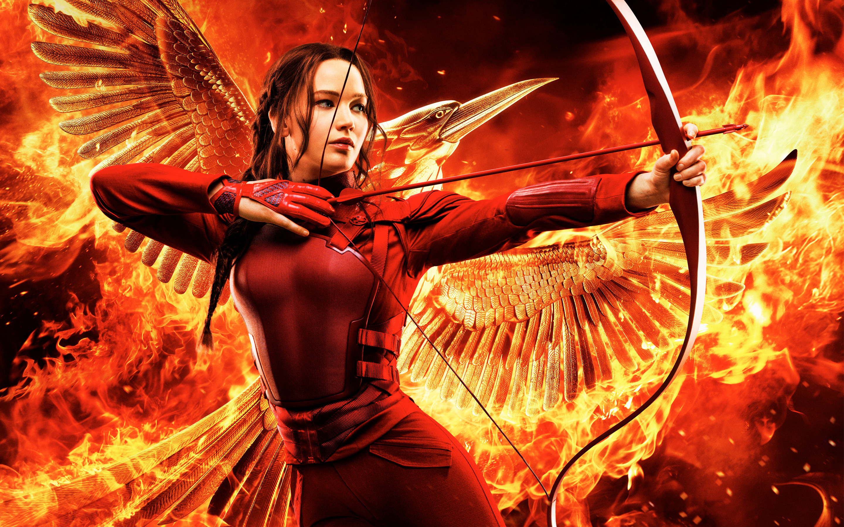 2880x1800 Katniss The Hunger Games Mockingjay Part 2