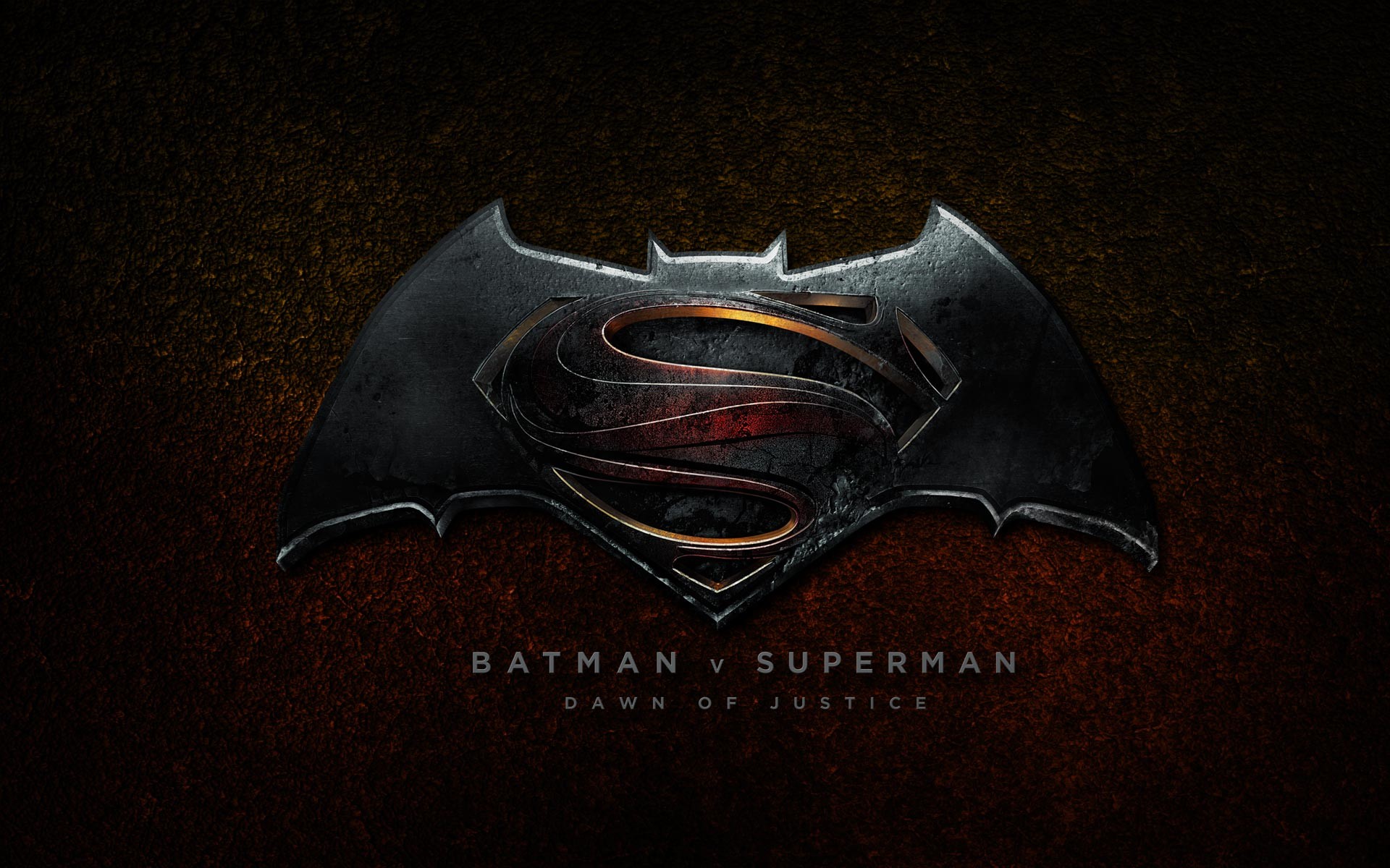 1920x1200 Batman vs Superman: Dawn of Justice 2016 Logo Wallpaper HD