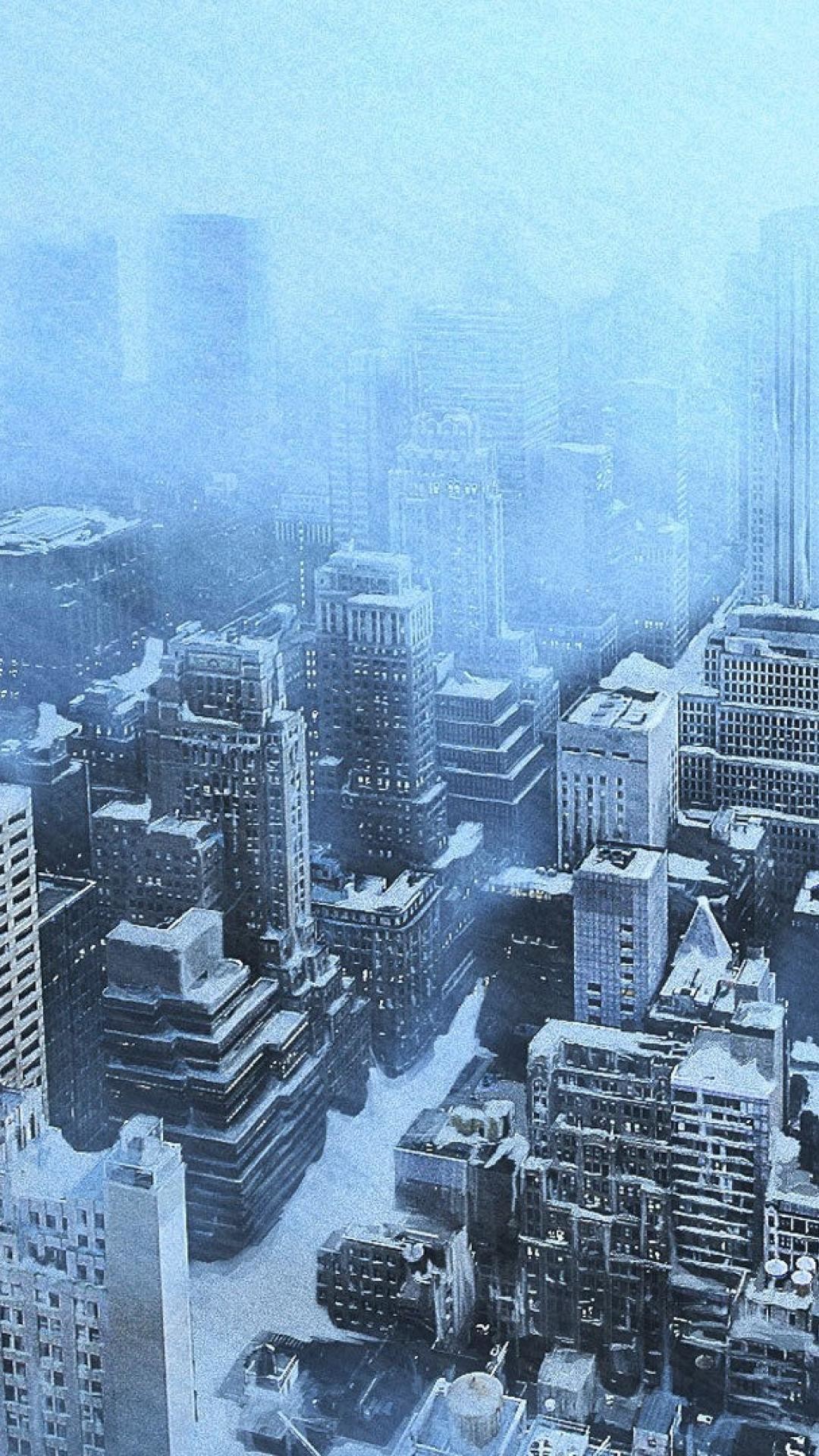 1080x1920 Winter snow new york city wallpaper | (13613)