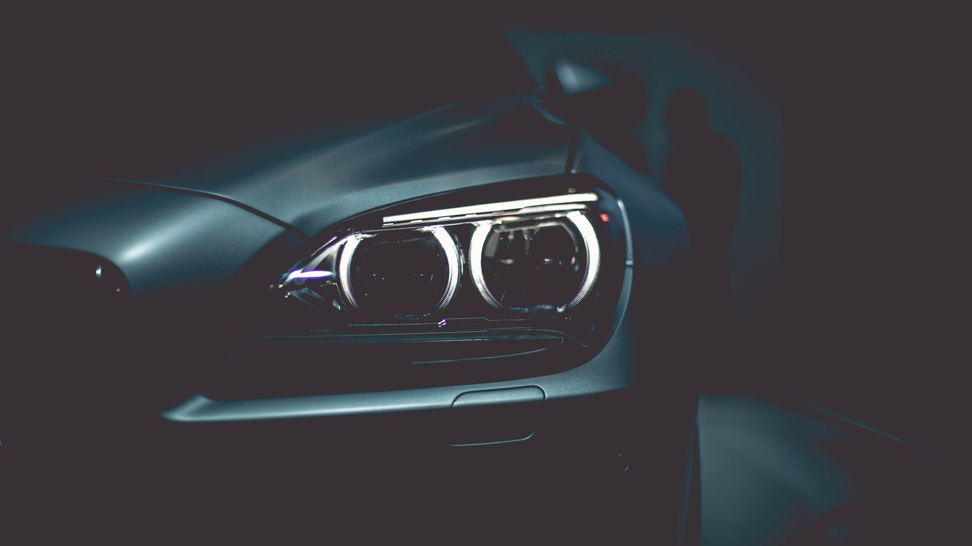 1920x1080 BMW headlights HD Wallpaper 