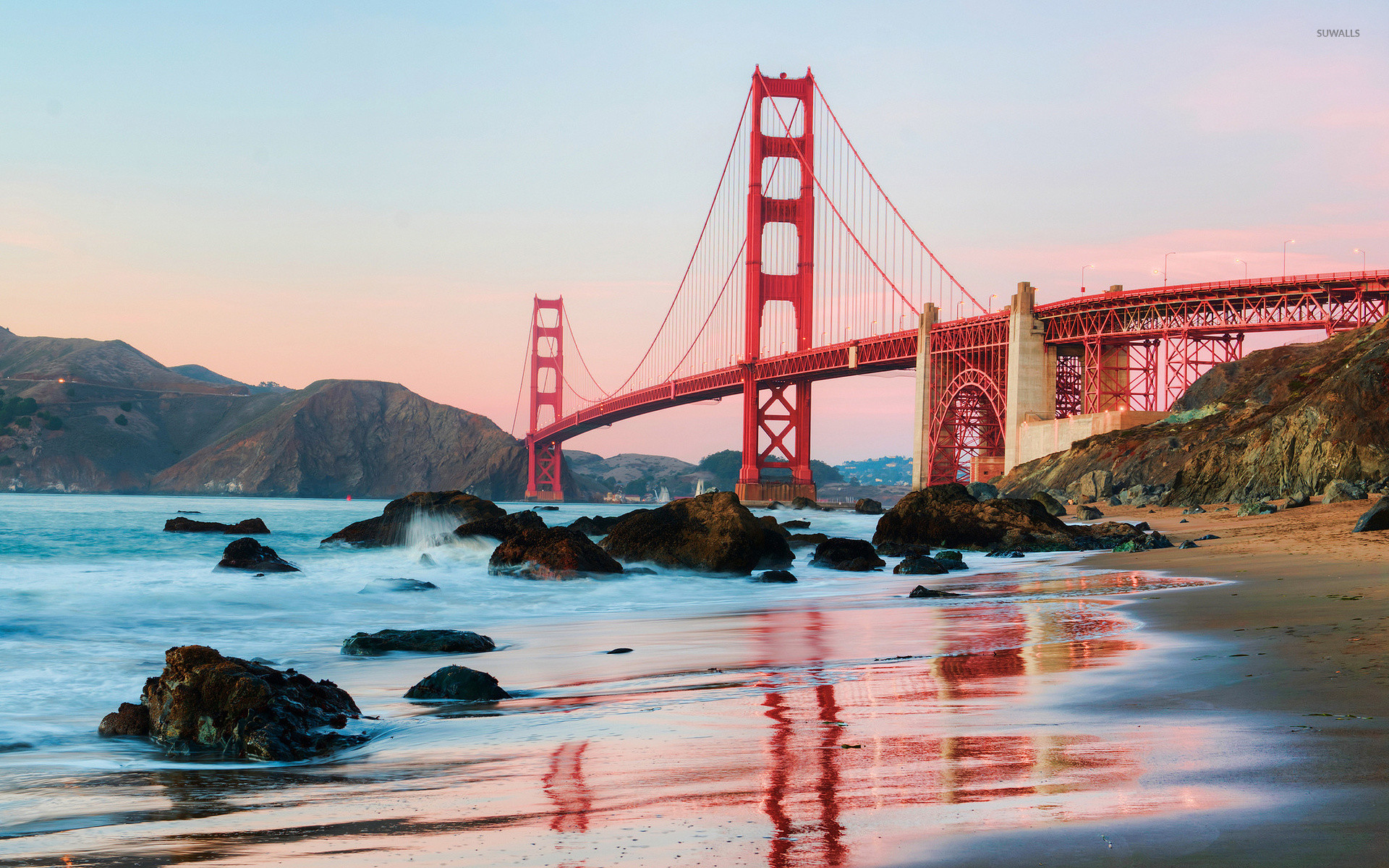 1920x1200 Golden Gate Wallpaper - WallpaperSafari Golden Gate Bridge Sunset HD  desktop wallpaper : High Definition .