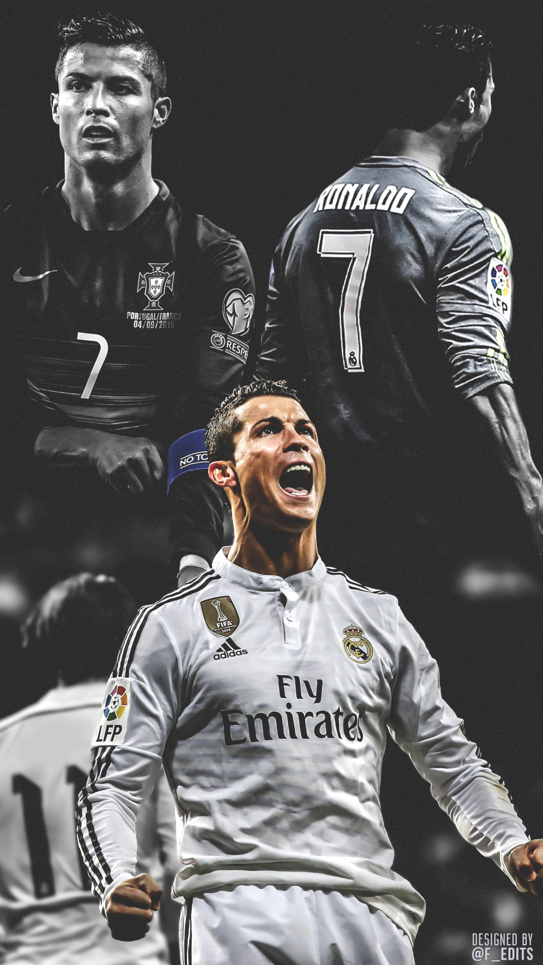 1080x1920 HD iPhone wallpaper of Cristiano Ronaldo Cristiano Ronaldo Wallpaper 2015