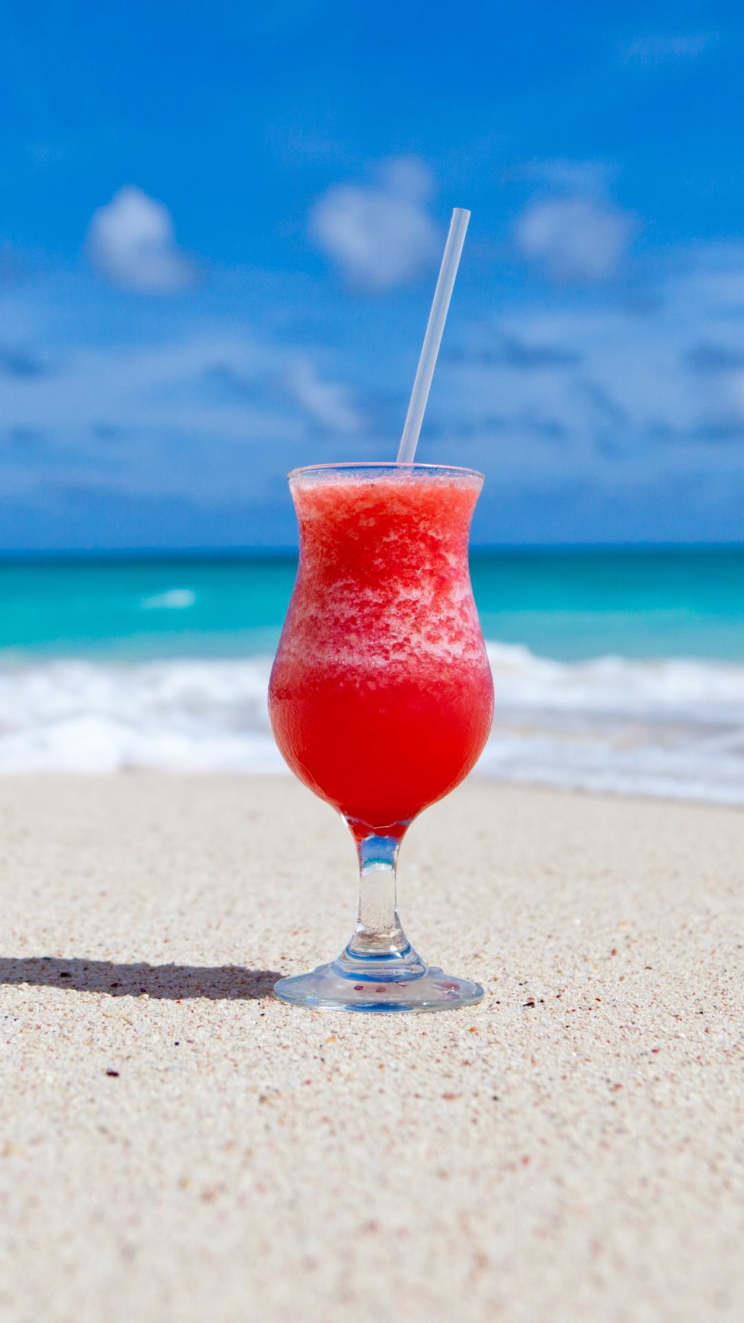 1080x1920 Exotic Cocktail Caribbean Beach Android Wallpaper ...
