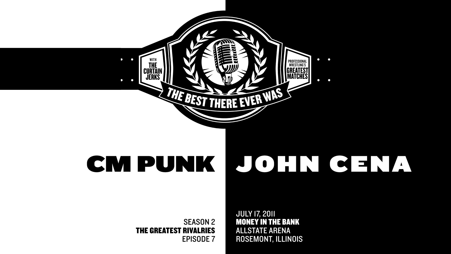1920x1080 The Greatest Rivalries: CM Punk v. John Cena (Money in the Bank 2011) with  Jeffrey “El Jefe” Everett by The Best There Ever Was | The Atlantic  Transmission ...