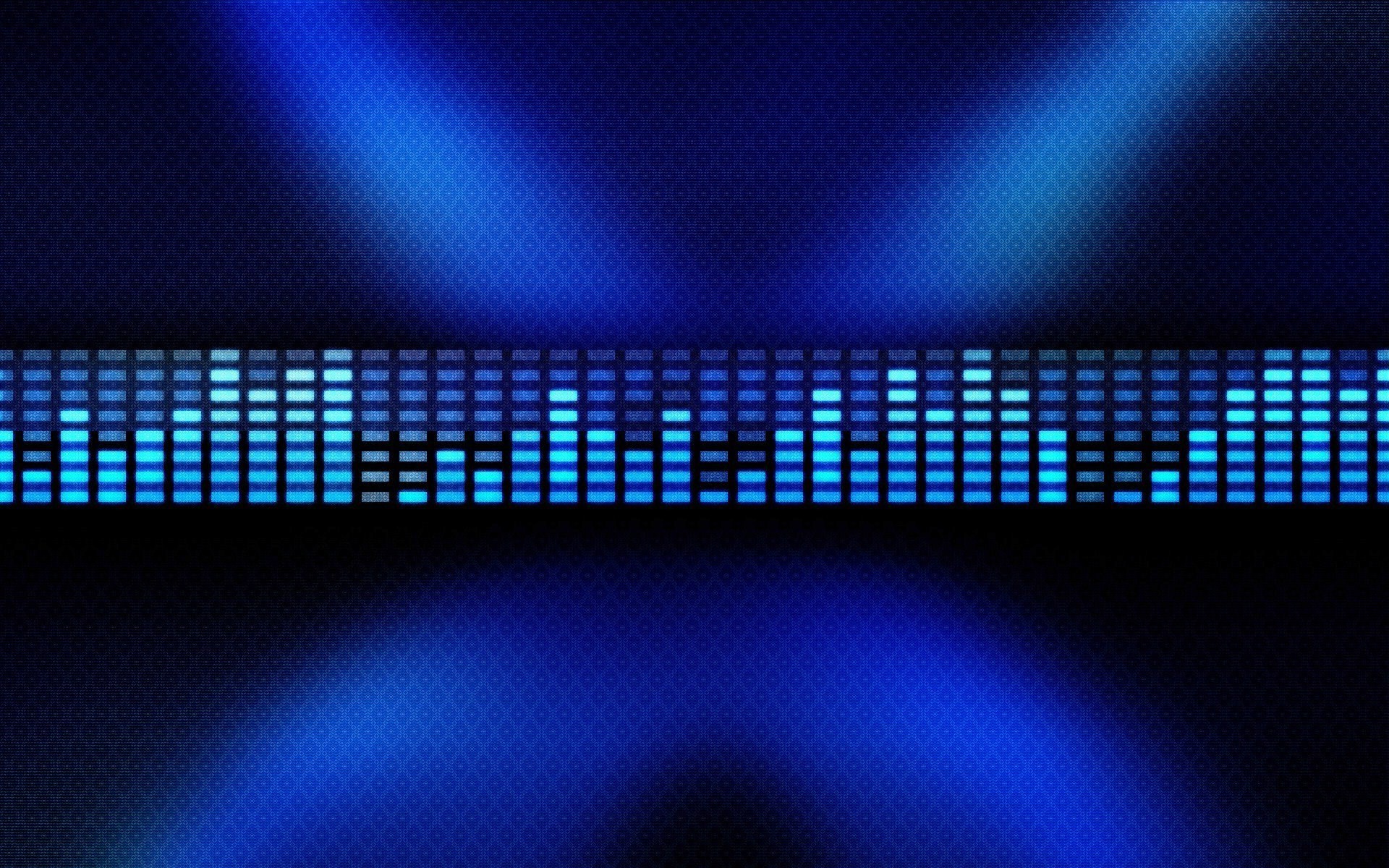 1920x1200 digital Art, Abstract, CGI, Blue, Music, Rectangle, Lights Wallpapers HD /  Desktop and Mobile Backgrounds