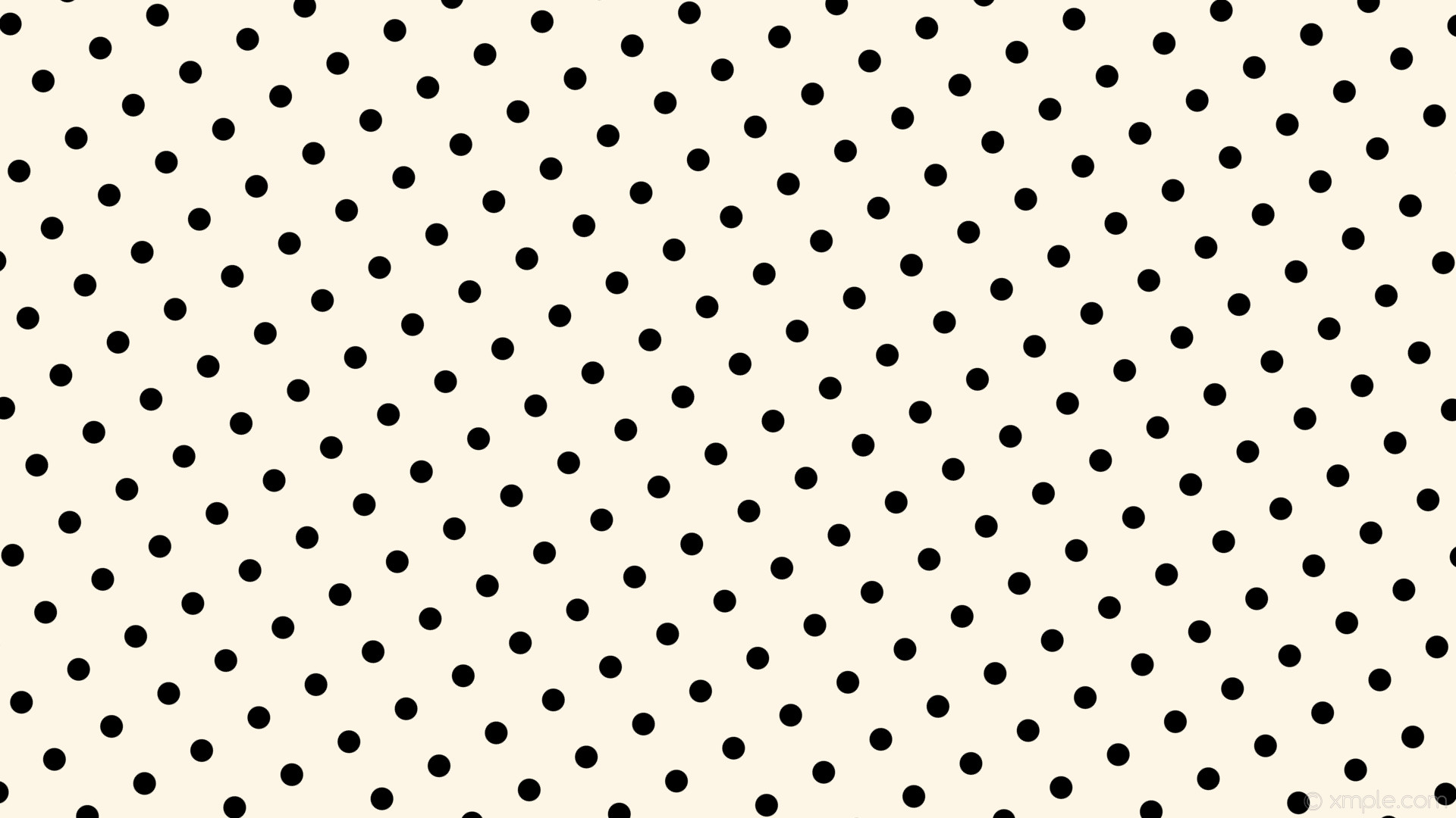 1920x1080 wallpaper white spots polka dots black old lace #fdf5e6 #000000 210Â° 30px  87px