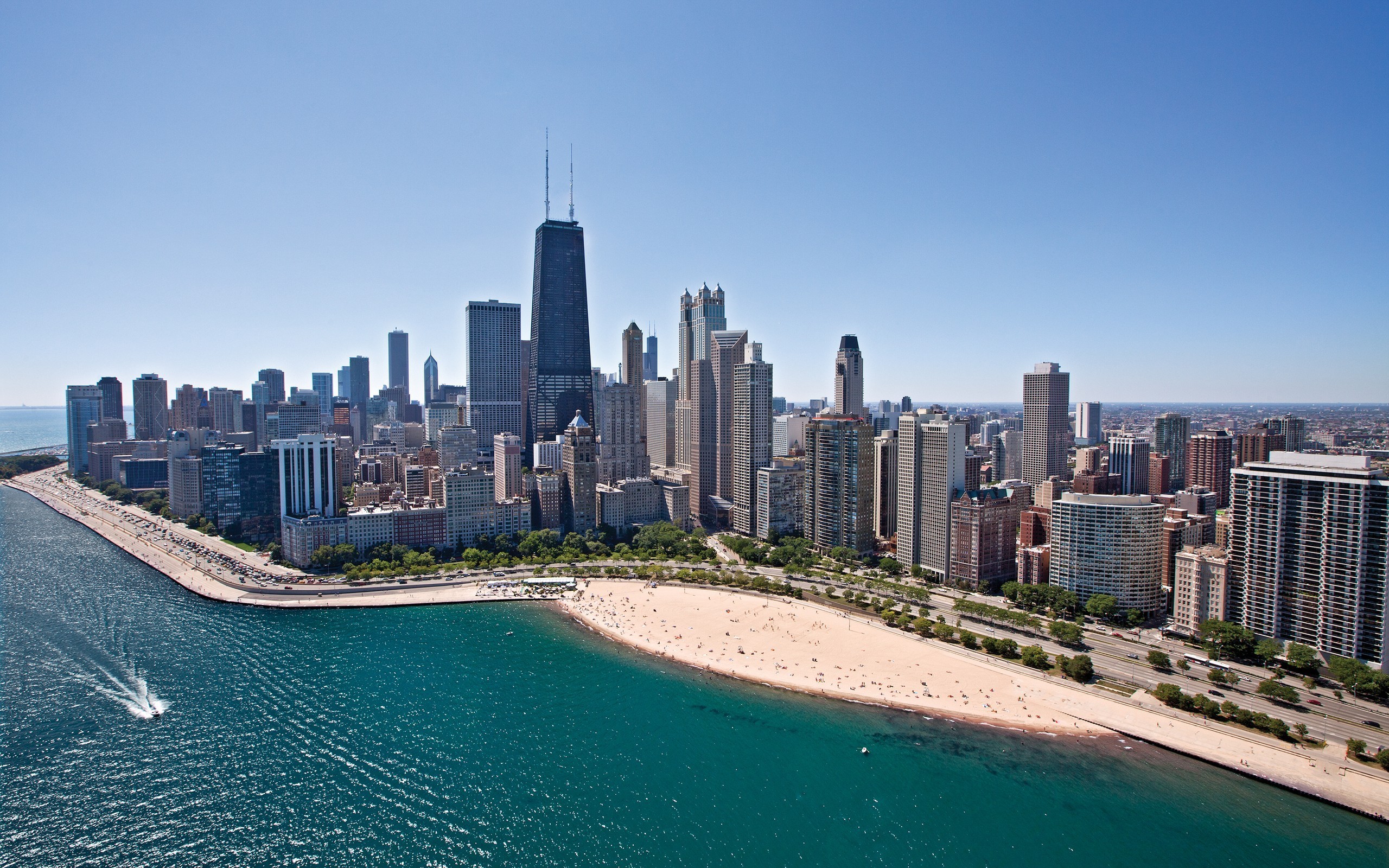 2560x1600 city, Cityscape, Chicago Wallpapers HD / Desktop and Mobile Backgrounds