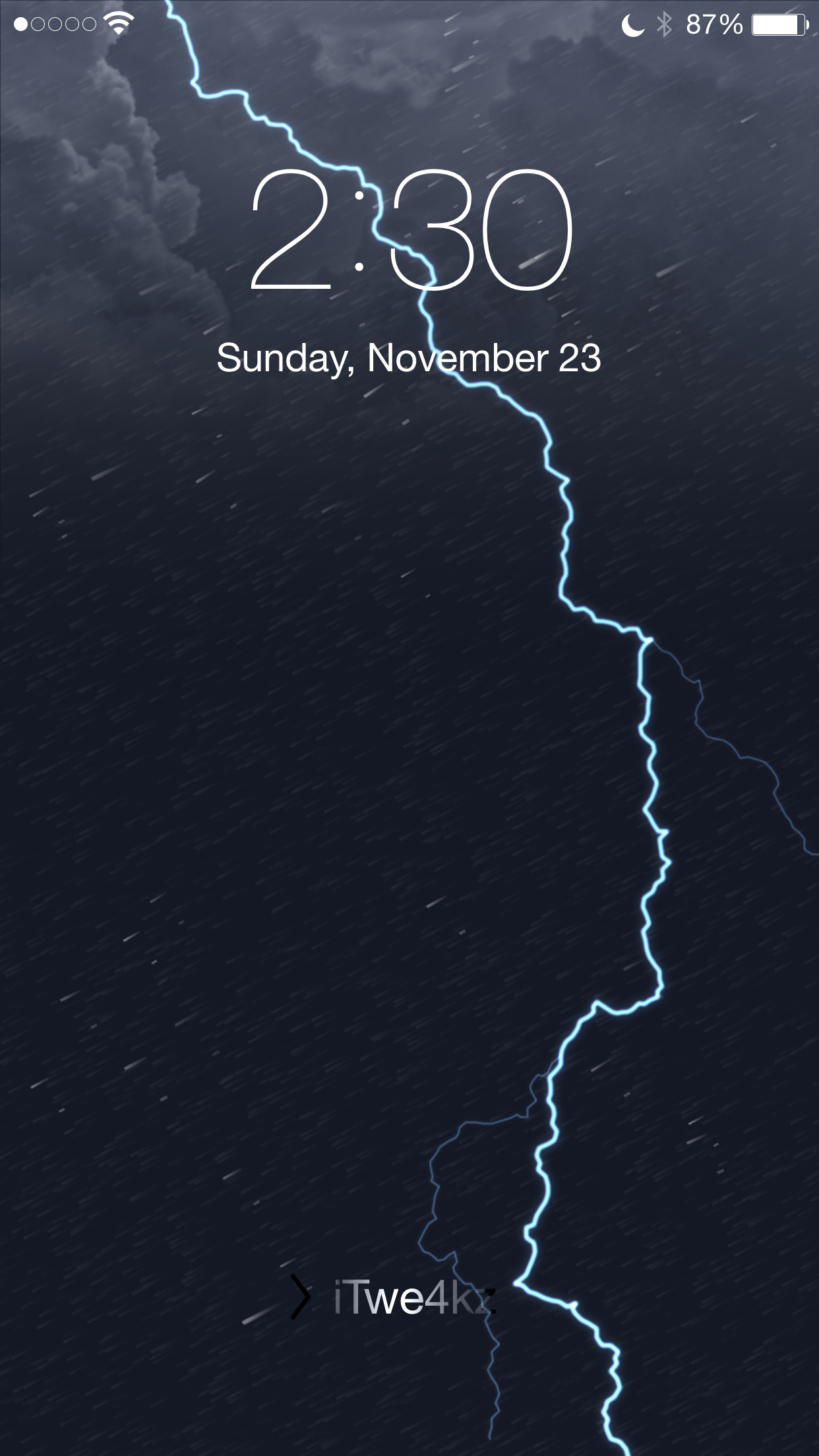 1242x2208 Weatherboard allows you to use Dynamic Weather Wallpapers