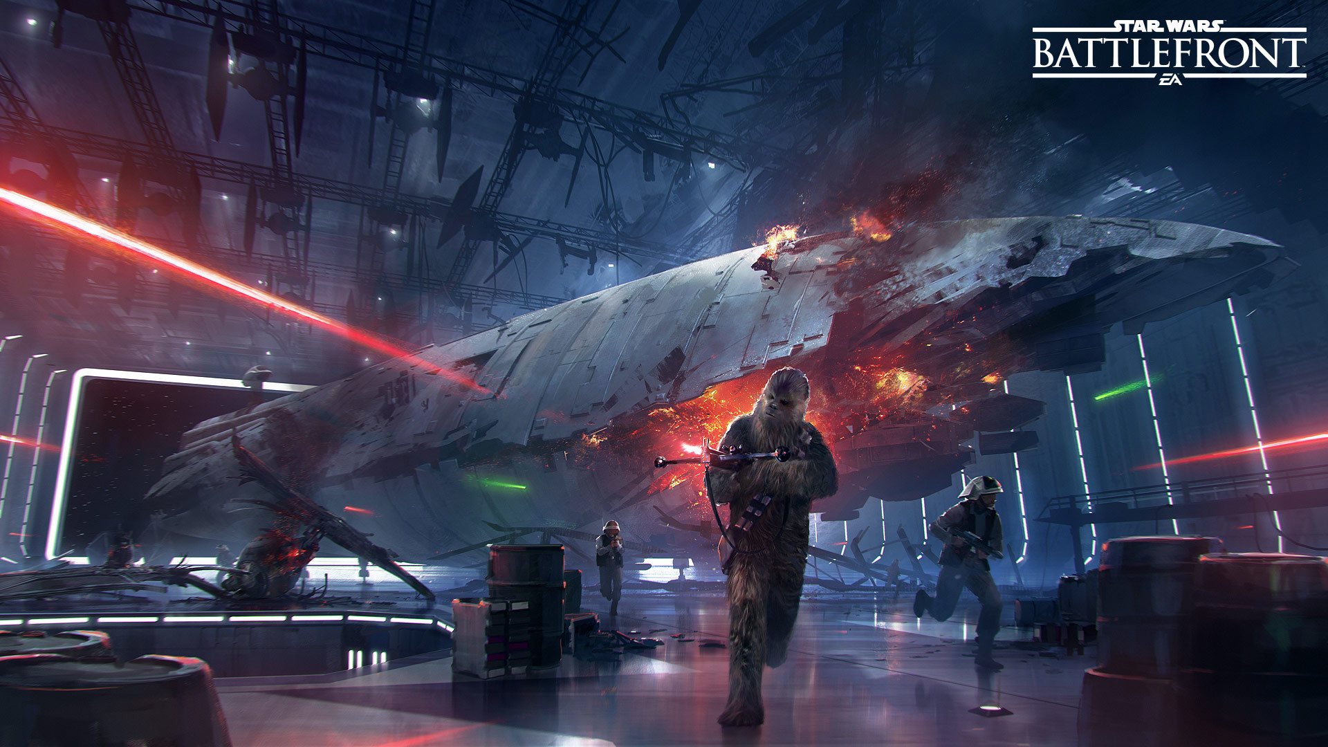 1920x1080 Blow up a Star Destroyer and the Death Star in Star Wars Battlefront's new  mode