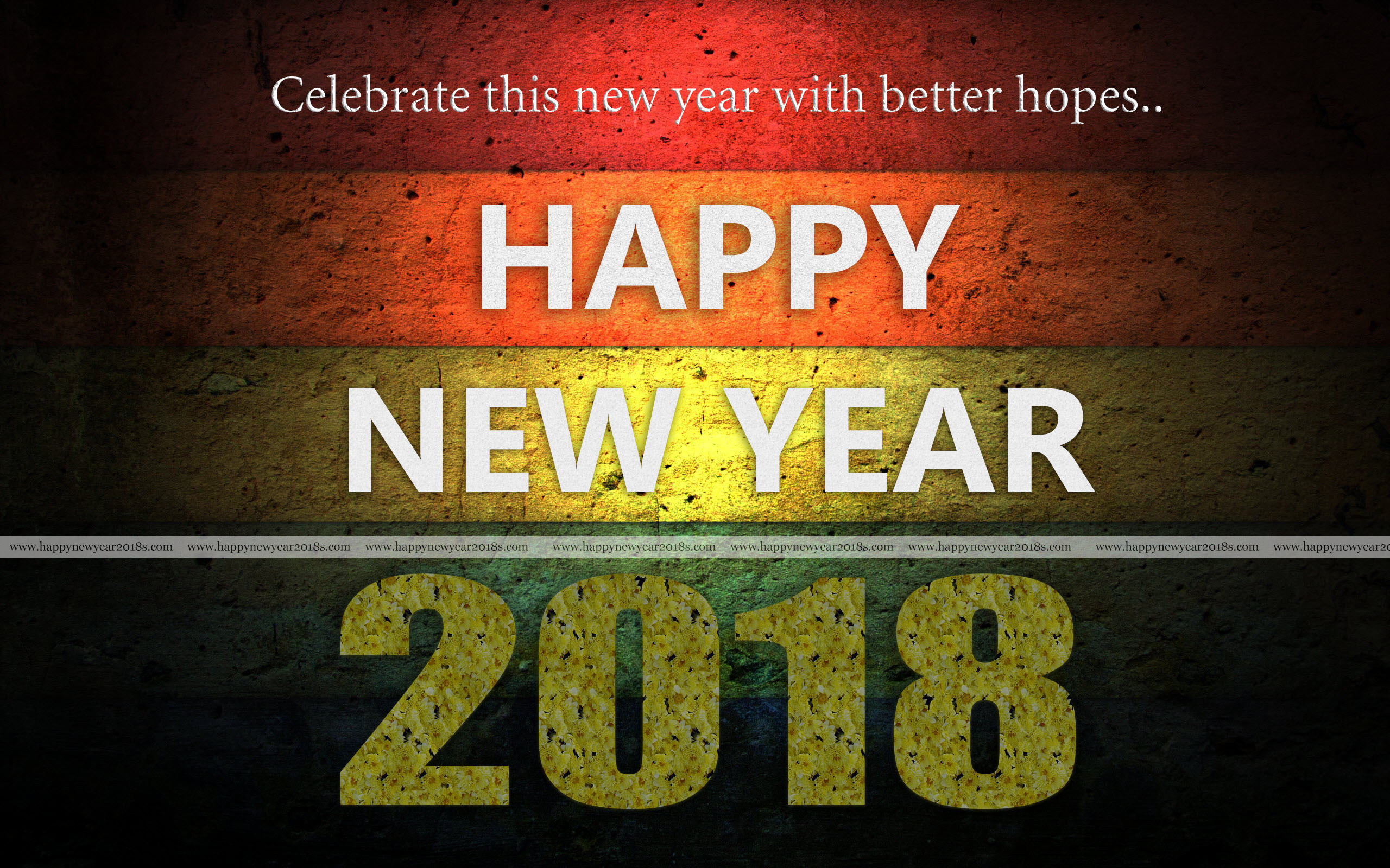2560x1600 Happy New Year 2018 HD Wallpaper, Images, Pictures