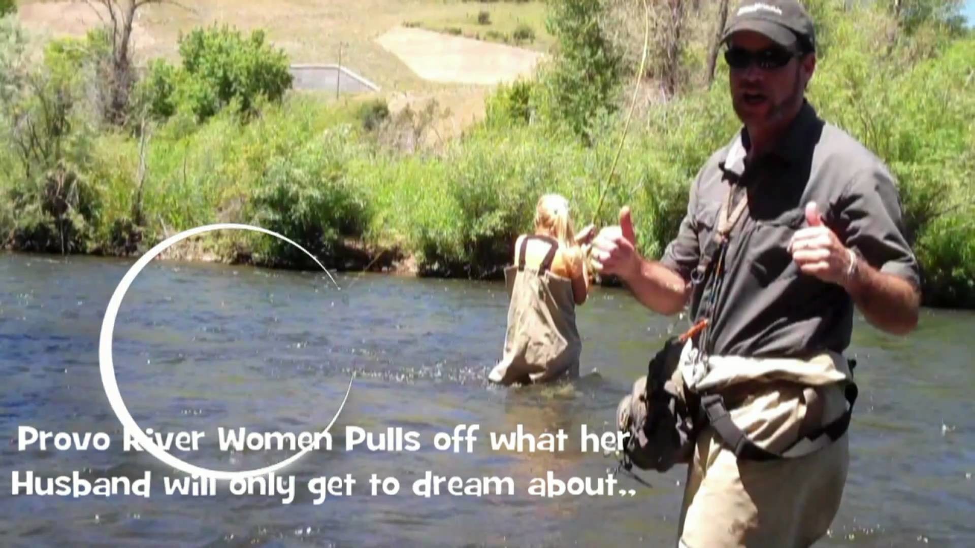 1920x1080 River Women | Deep into Fly Line Backing | Utah Fly Fishing on The Provo  River - YouTube