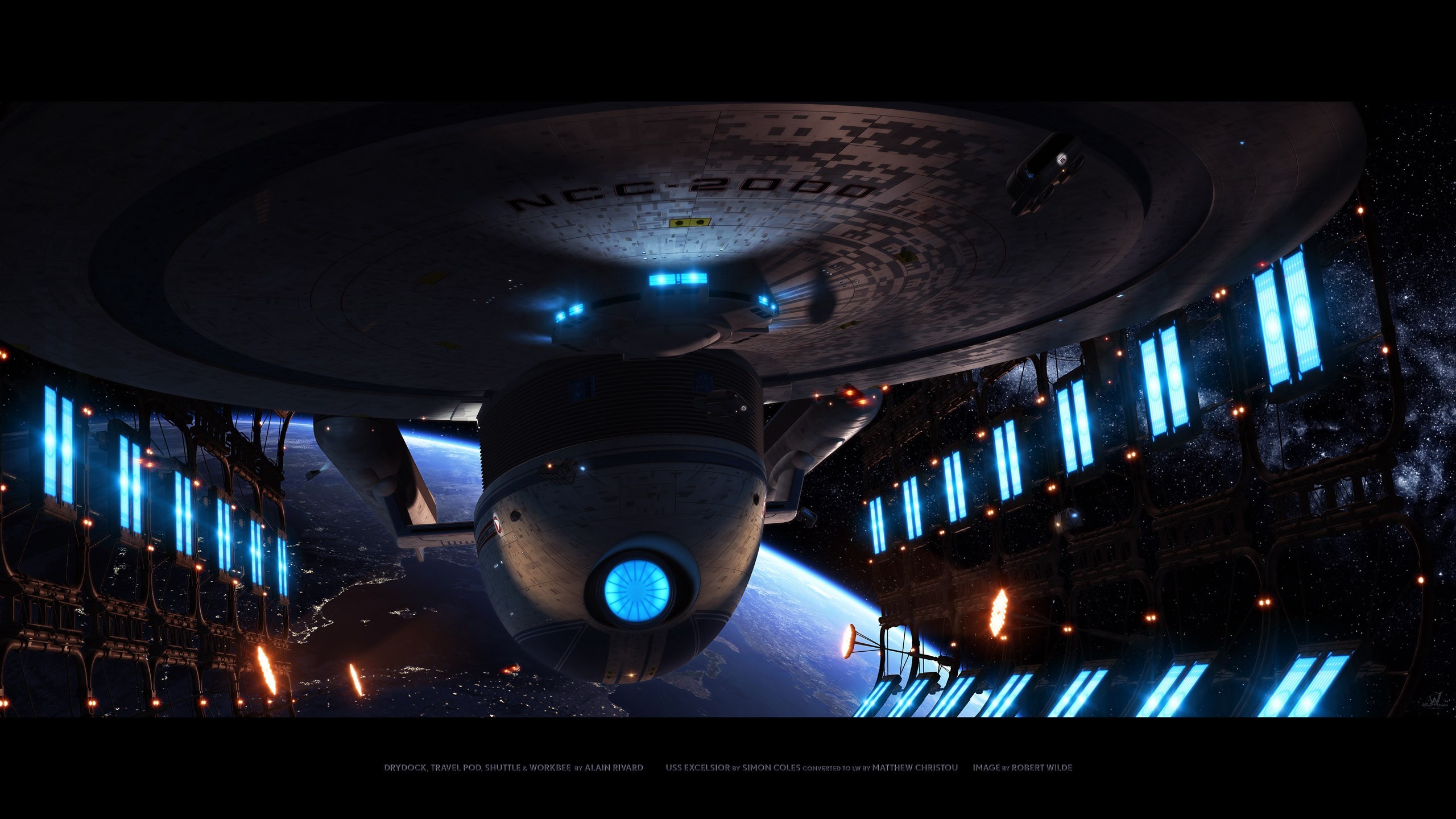 2560x1440 Star Trek Wallpaper  Star, Trek, Enterprise, Uss, Excelsior