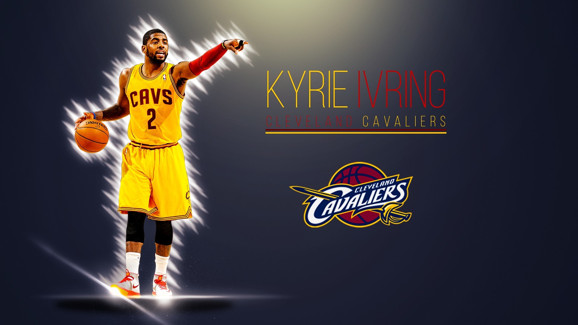 1920x1080 NBA, Cleveland Cavaliers, Basketball, Kyrie Irving Wallpapers HD / Desktop  and Mobile Backgrounds