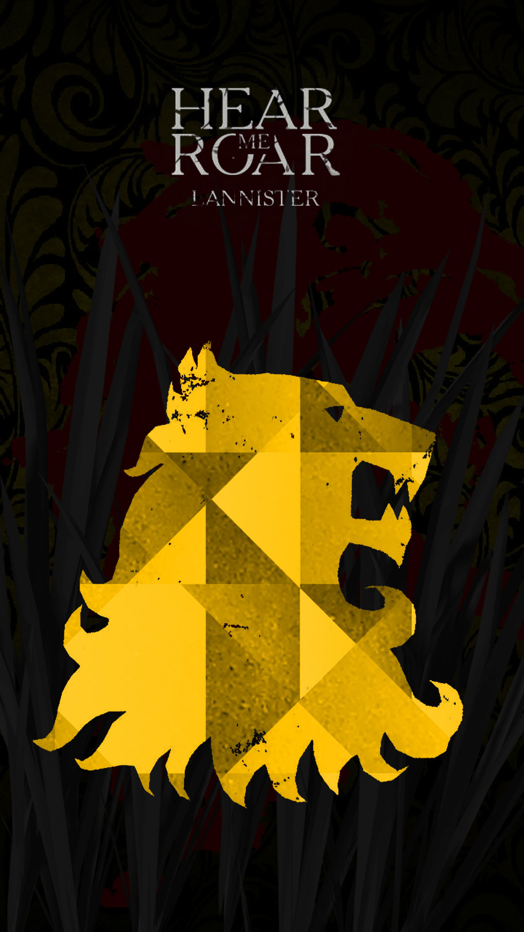 1080x1920 None[No Spoilers]I made a Lannister wallpaper for mobile. Hope you guys  like it.
