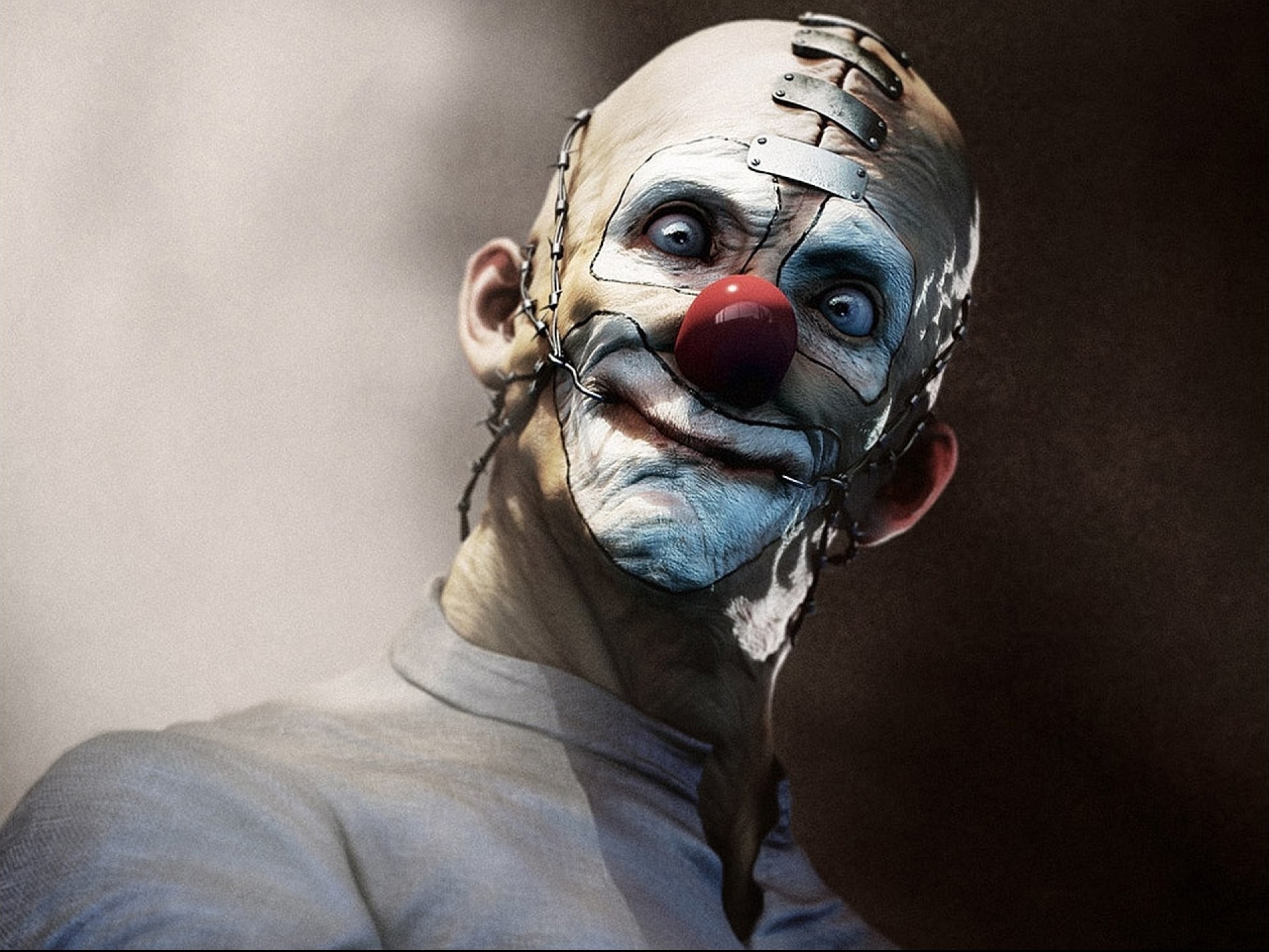1920x1440 Scary Clown, HD Quality Cover, Olalla Casterou