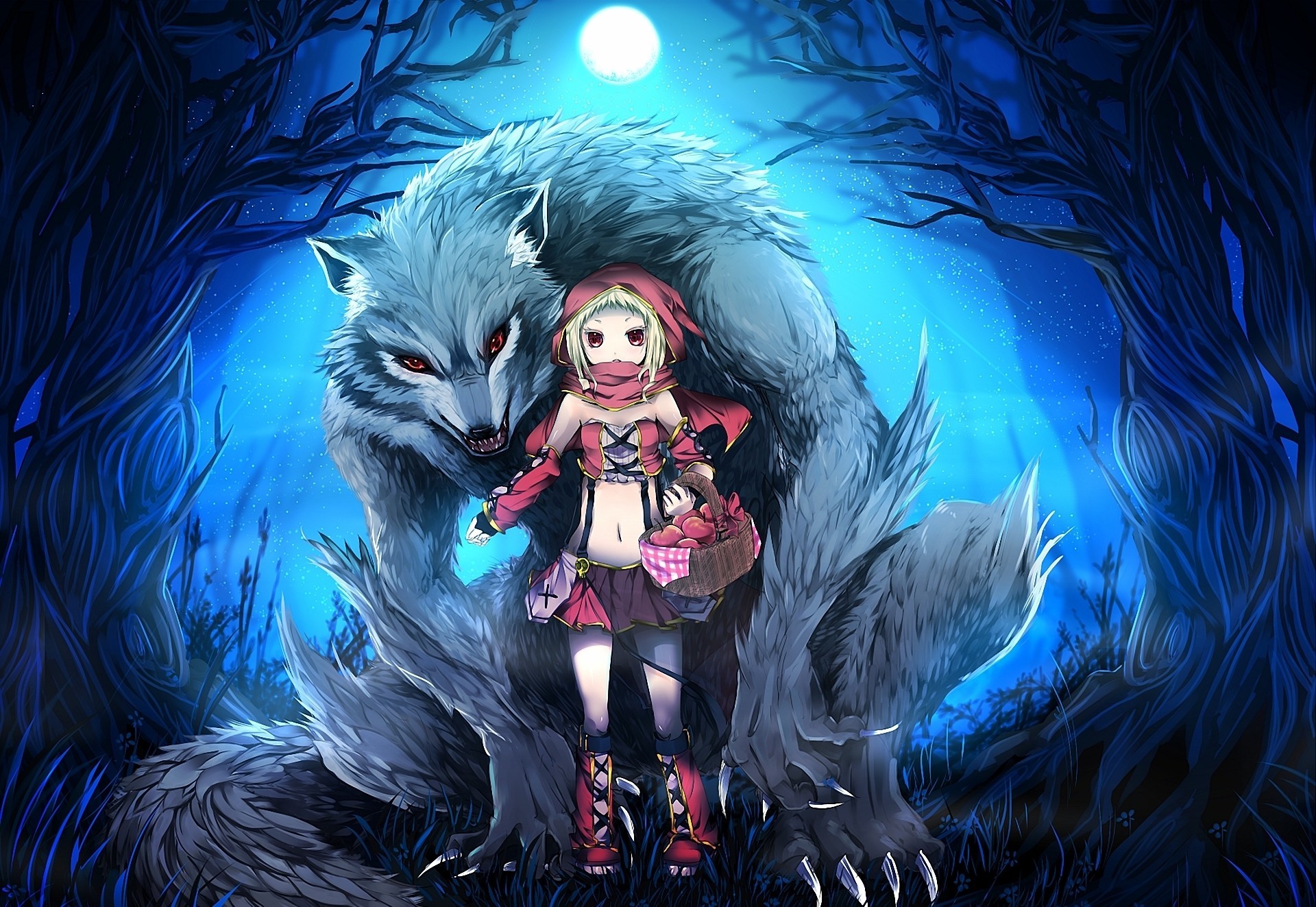 1920x1323 Skirts Wolf Wallpaper  Skirts Wolf Little Red Riding 