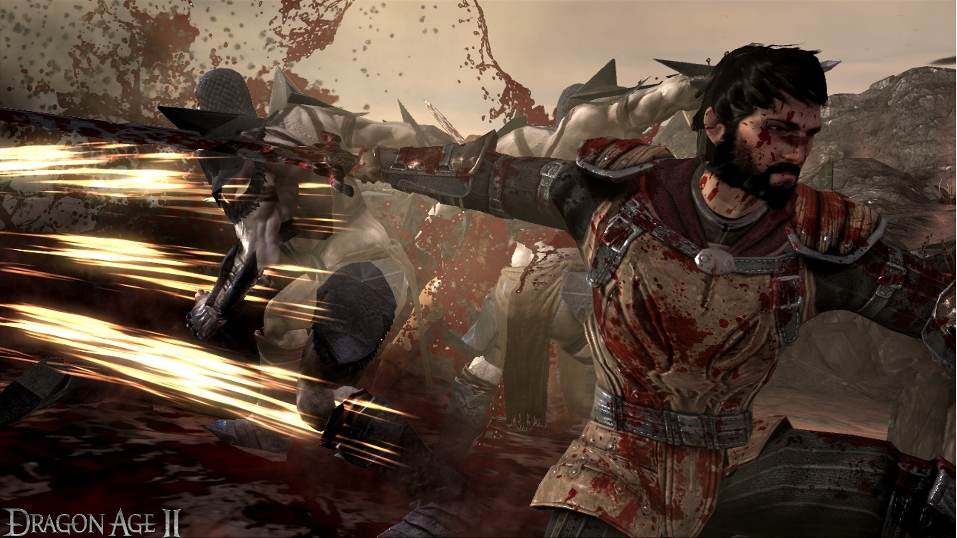 1920x1080 Dragon Age: Origins images Hawke swinging sword 2 (Blood) HD wallpaper and  background photos
