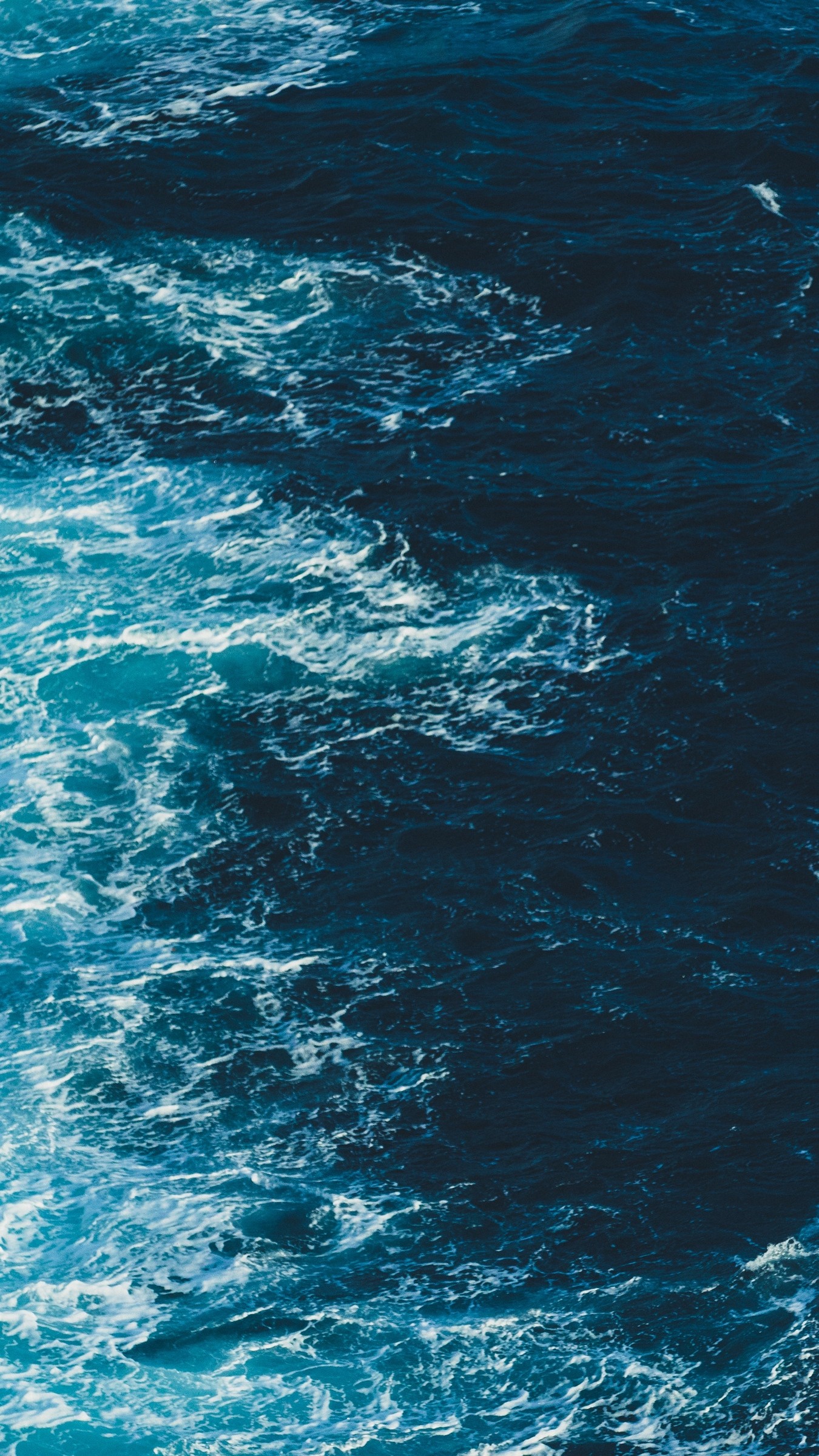 1350x2400  Wallpaper sea, ocean, waves