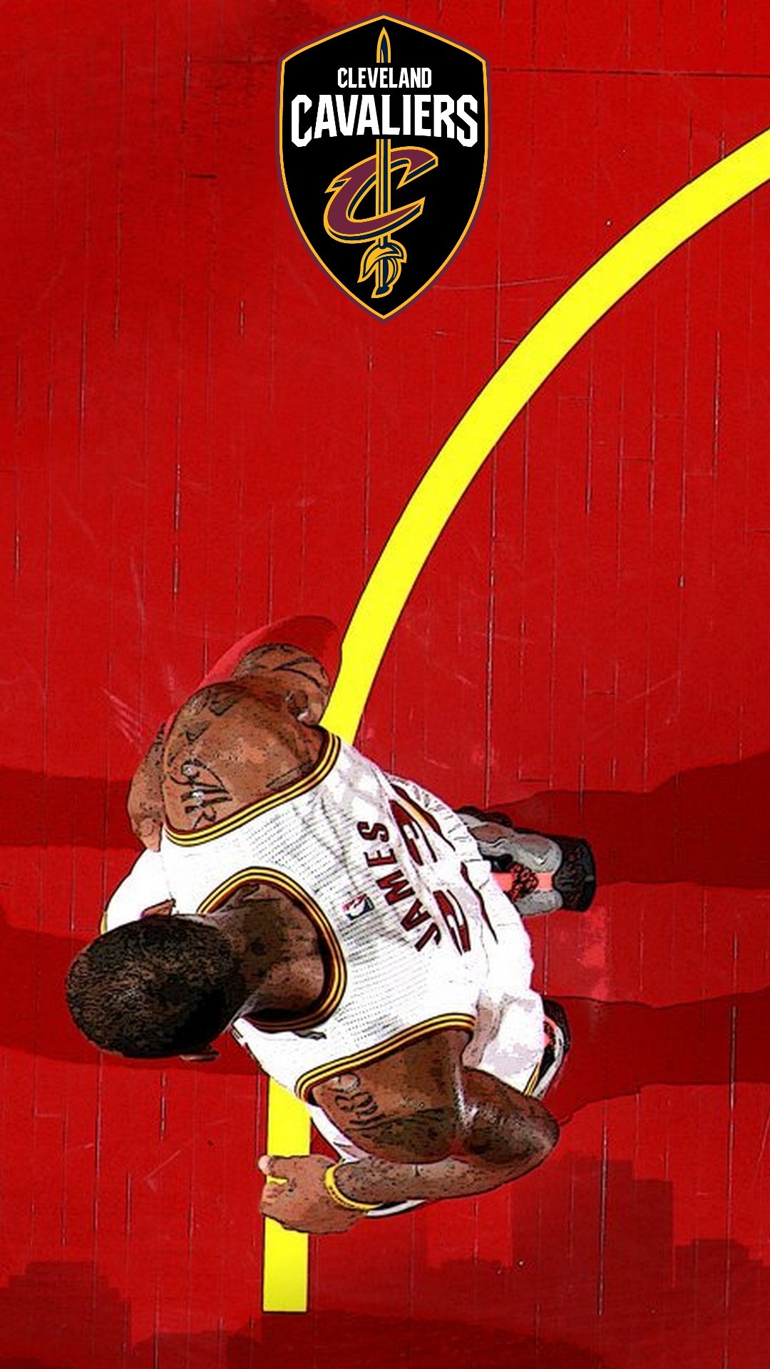 1080x1920 Cleveland Cavaliers NBA iPhone 7 Wallpaper 