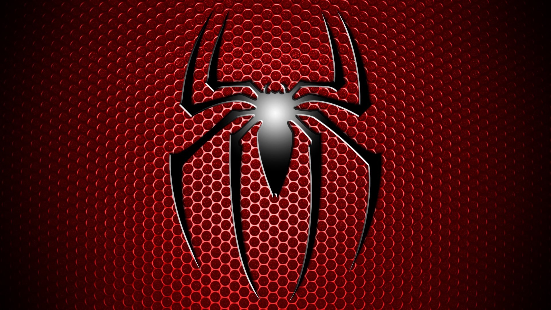1920x1080 Comics - Spider-Man Logo Rot Schwarz Wallpaper