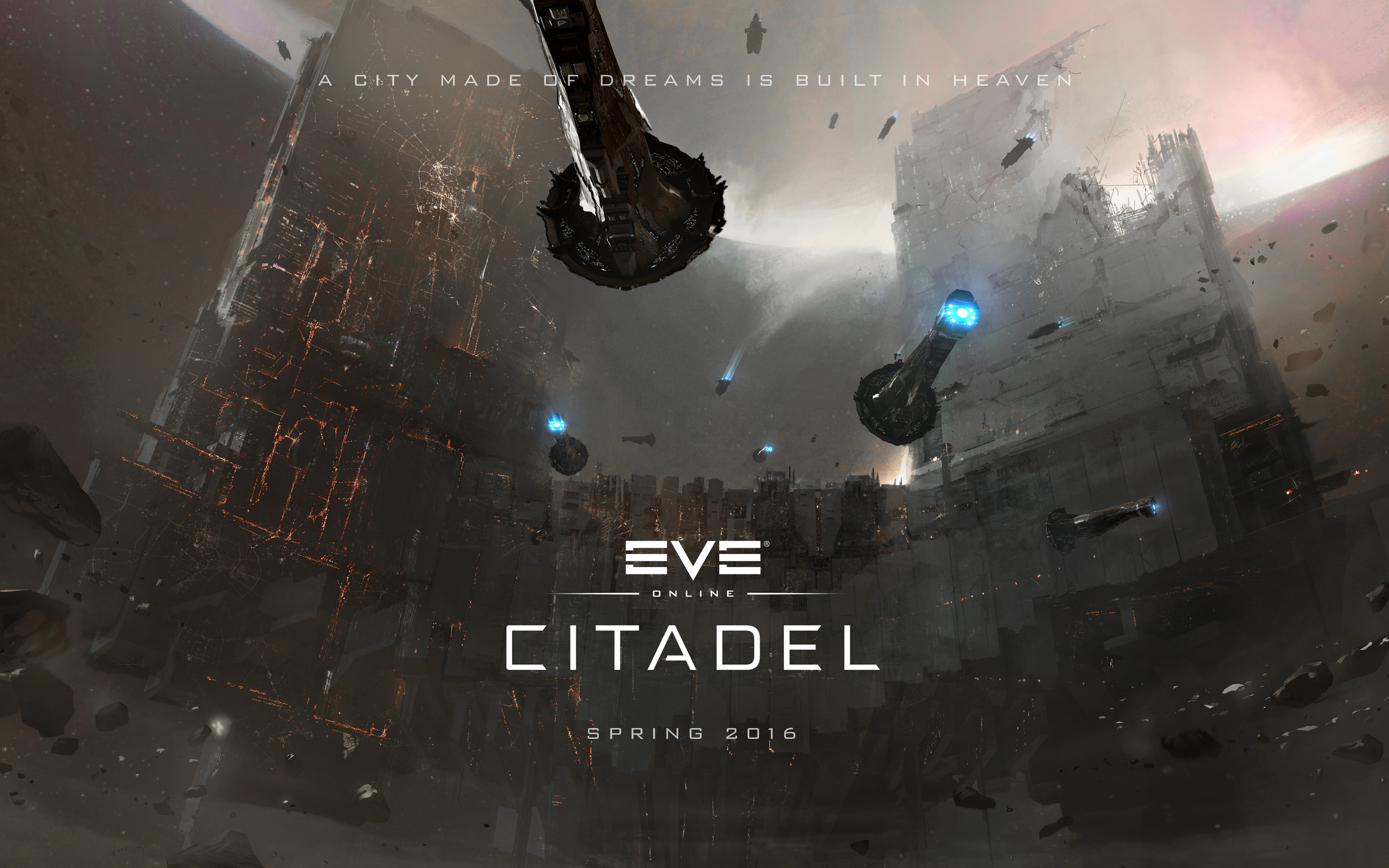 2880x1800 Eve Online Citadel 2016