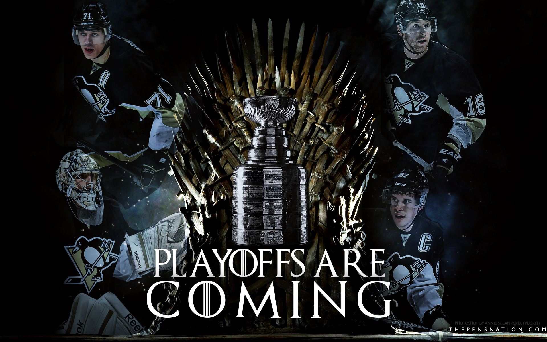 1920x1200 Pittsburgh Penguins Stanley Cup Playoffs 2014 Wallpaper 01 house of  